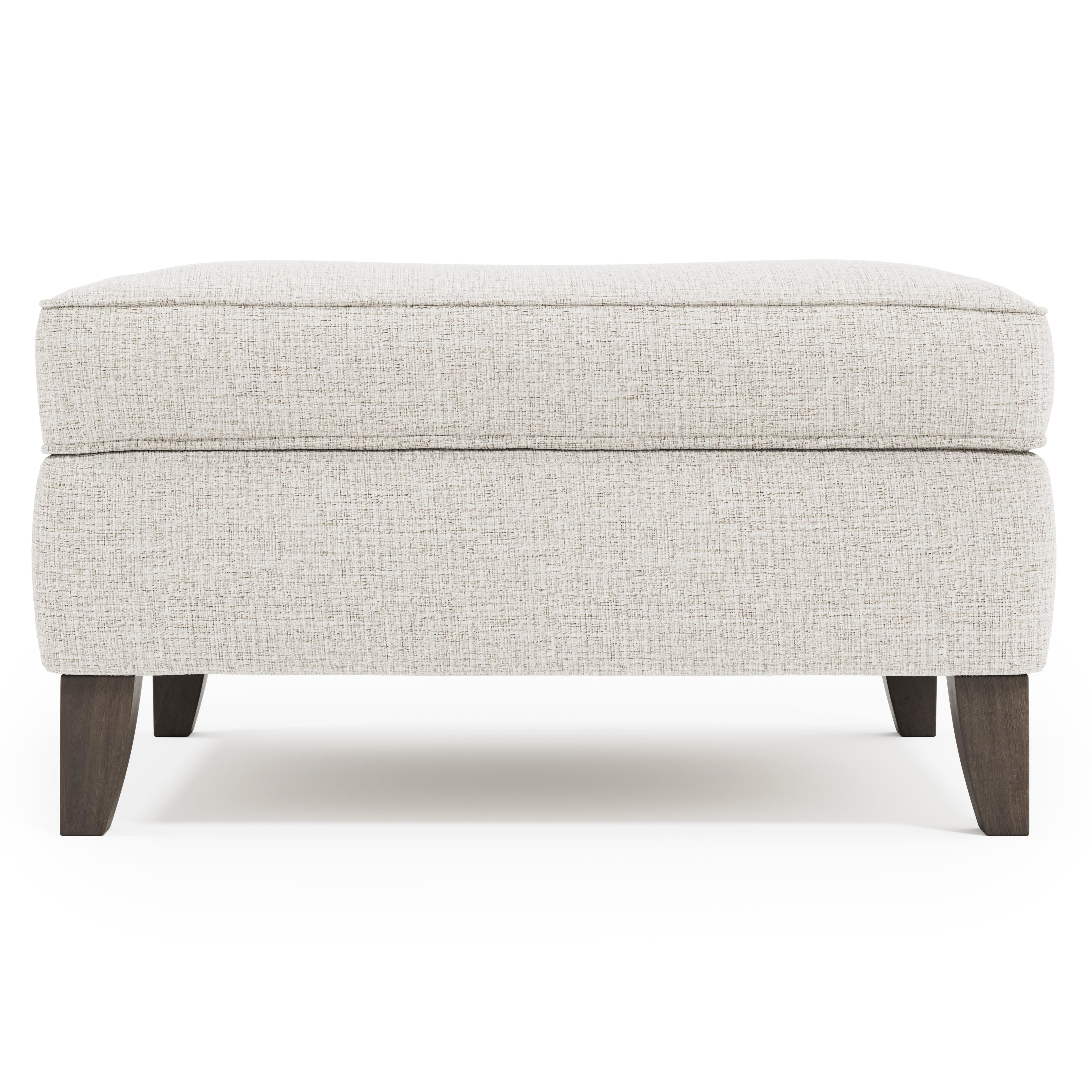 Addison Fabric Ottoman by Bernhardt