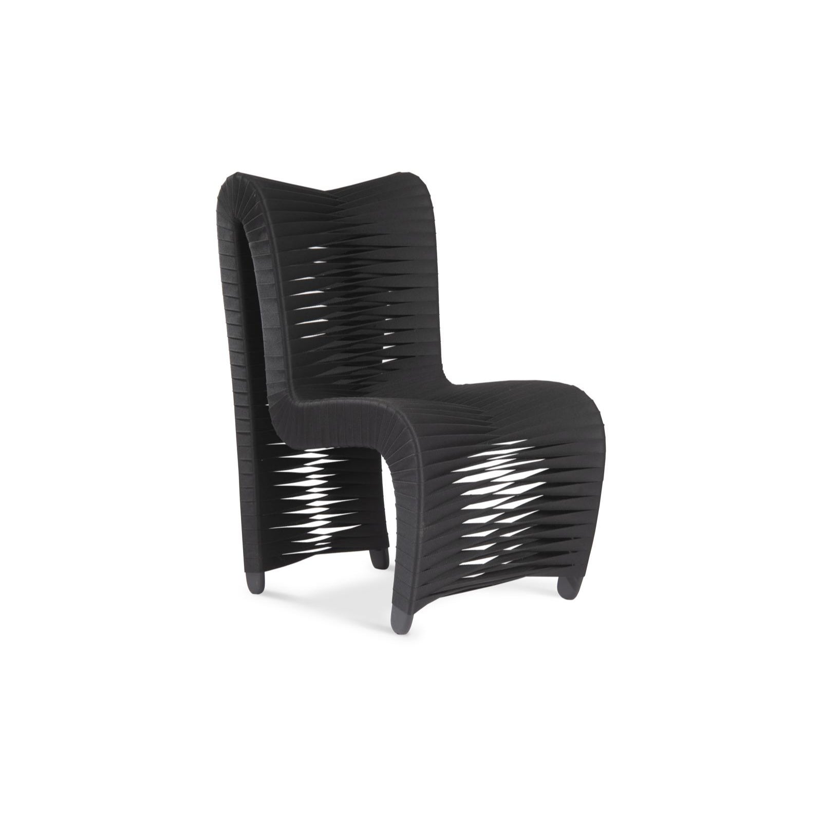 Seat Belt High Back Dining Chair