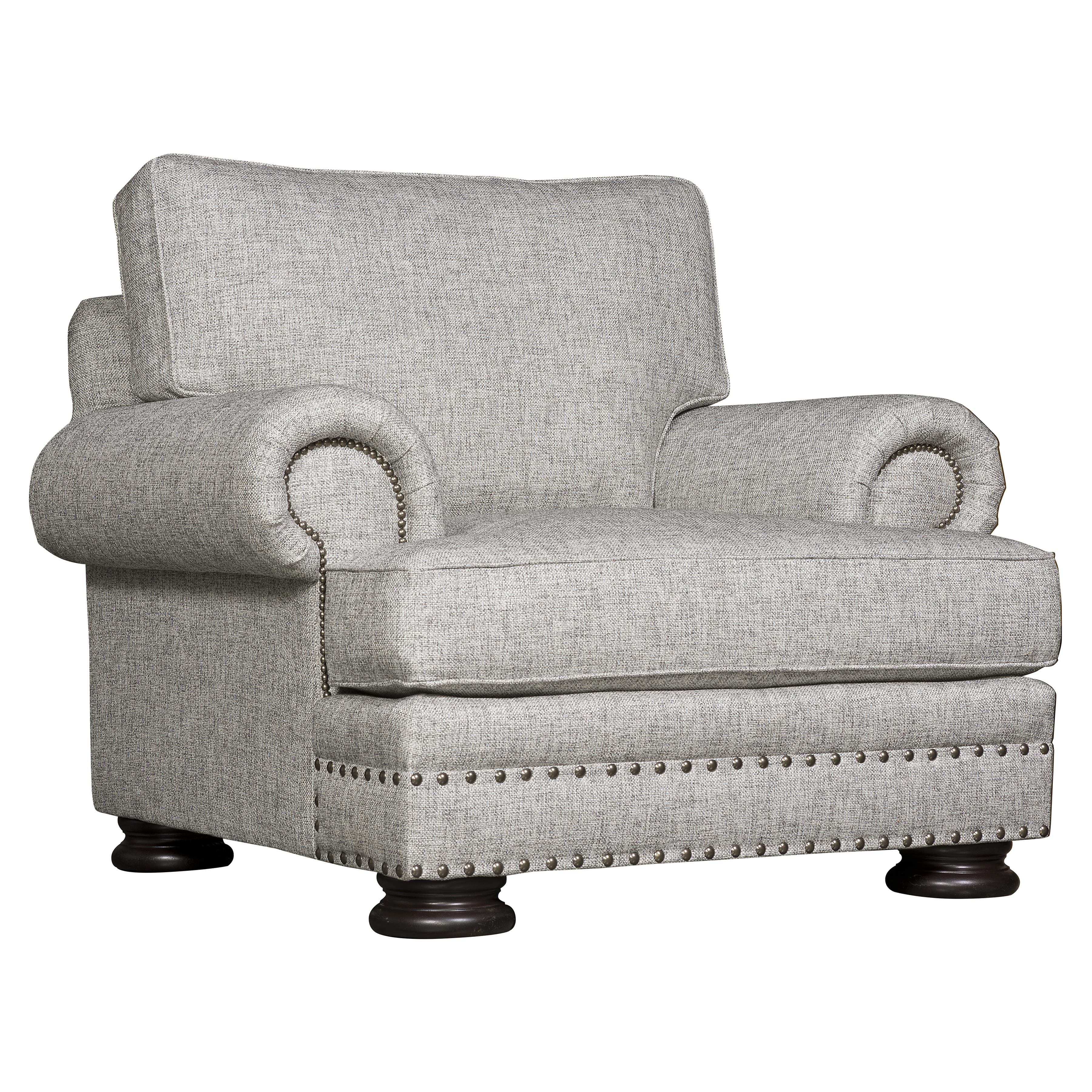 Foster Gray Chair by Bernhardt