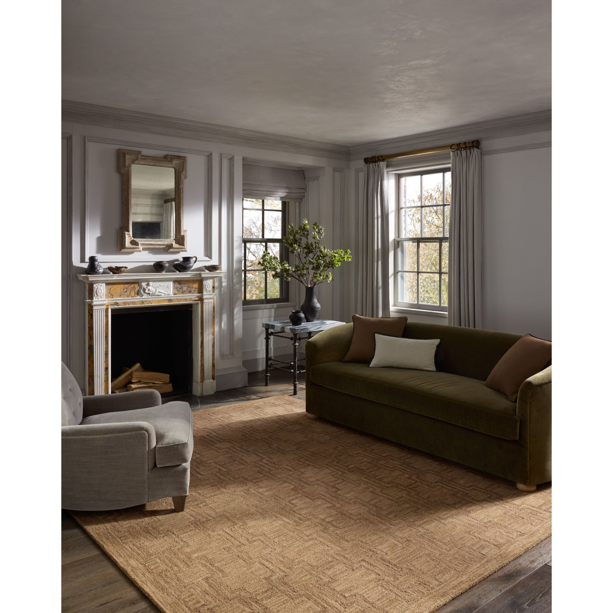 Jeremiah Brent x Loloi Barrow Camel/Brown Rug