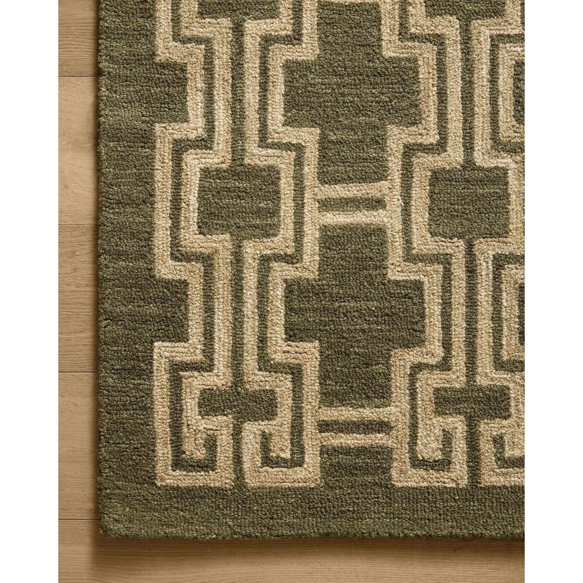 Jeremiah Brent x Loloi Barrow Moss/Beige Rug
