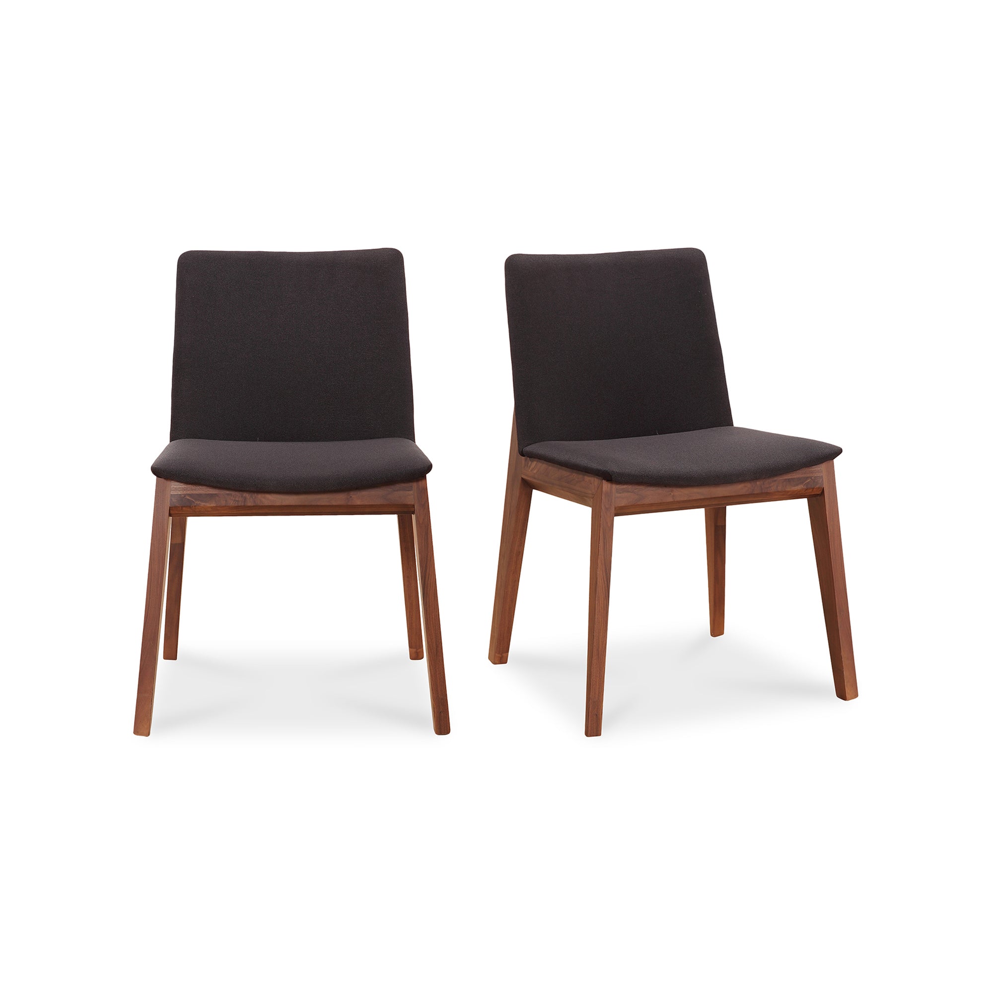 Deco Dining Chair- Set of Two BlackDining Chairs Moe's Black   Four Hands, Mid Century Modern Furniture, Old Bones Furniture Company, Old Bones Co, Modern Mid Century, Designer Furniture, Furniture Sale, Warehouse Furniture Sale, Deco Dining Chair- Set of Two Sale, https://www.oldbonesco.com/