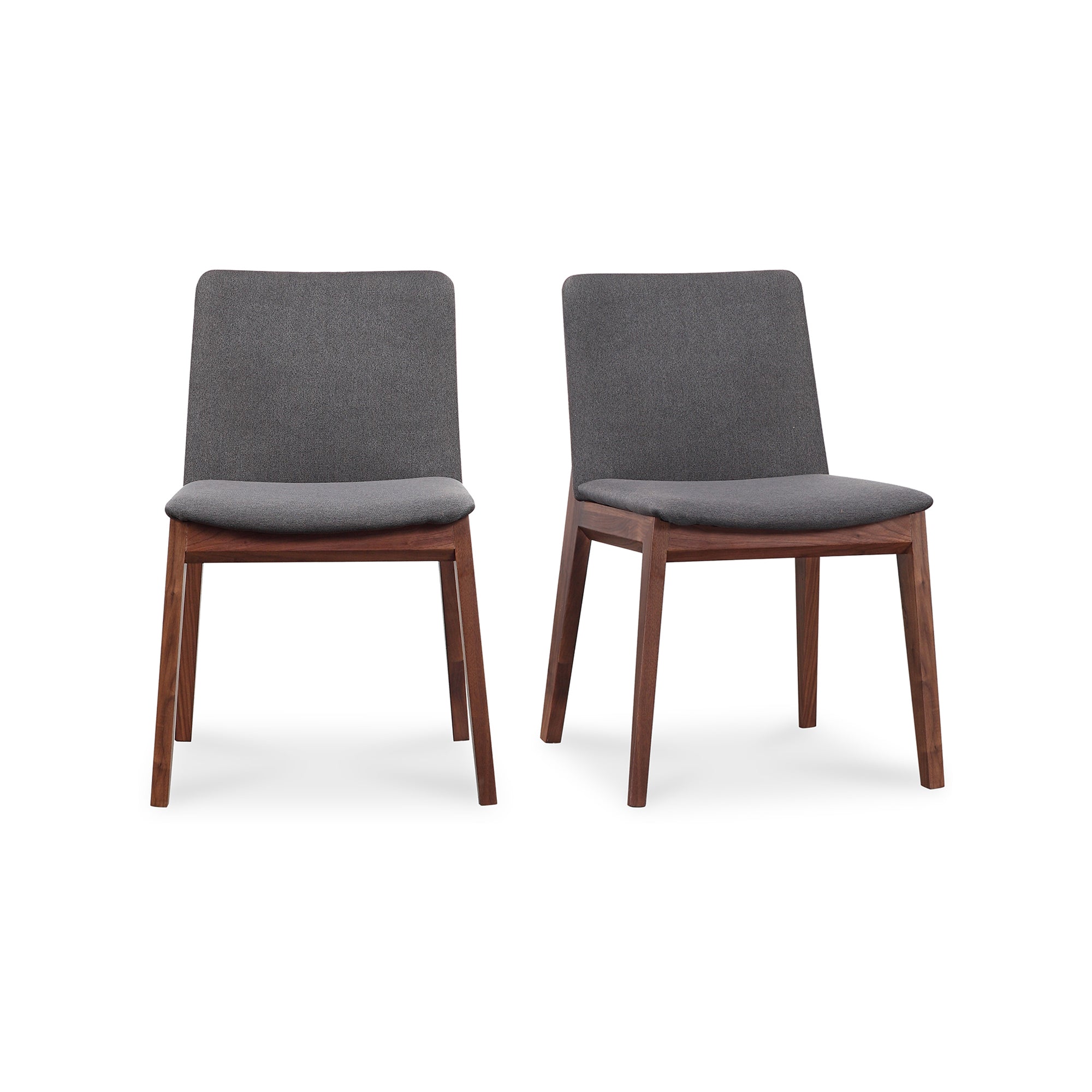 Deco Dining Chair- Set of Two Dark GreyDining Chairs Moe's Dark Grey   Four Hands, Mid Century Modern Furniture, Old Bones Furniture Company, Old Bones Co, Modern Mid Century, Designer Furniture, Furniture Sale, Warehouse Furniture Sale, Deco Dining Chair- Set of Two Sale, https://www.oldbonesco.com/