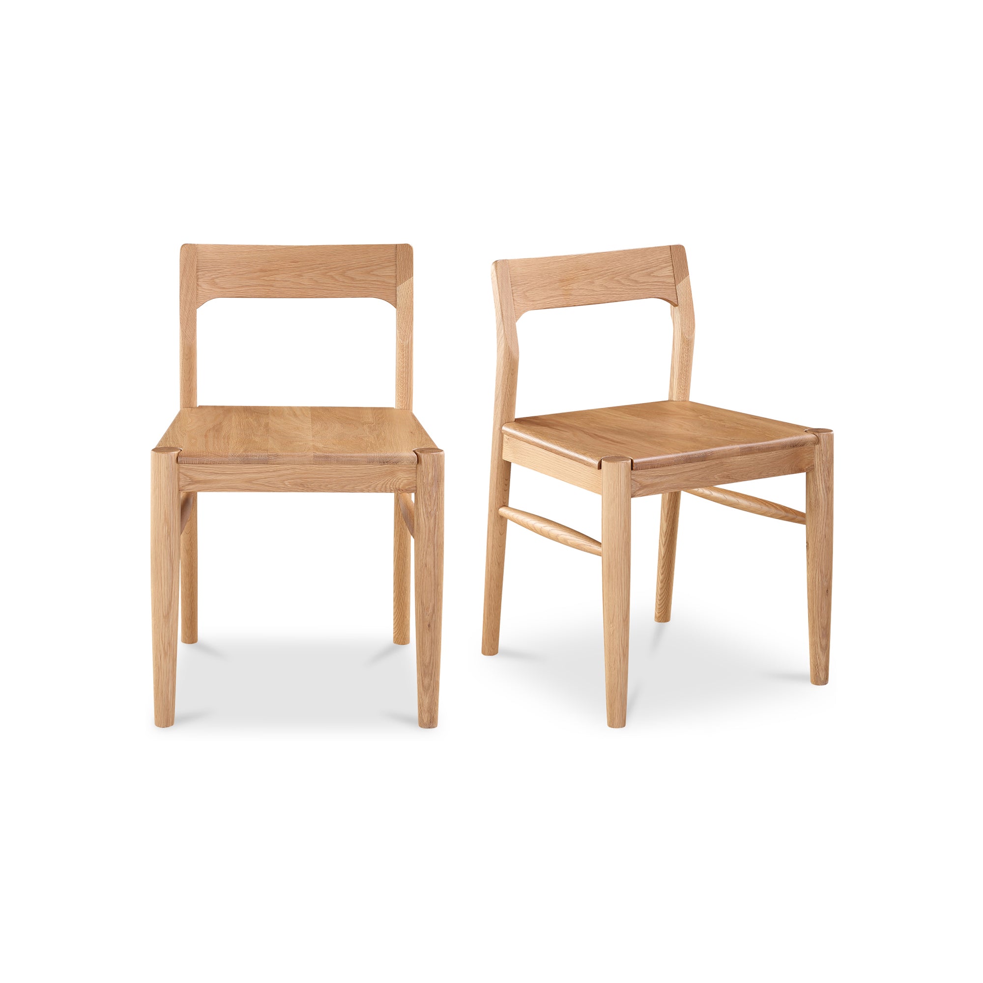 Owing Dining Chair - Set of Two Natural OakChair Moe's Natural Oak   Four Hands, Mid Century Modern Furniture, Old Bones Furniture Company, Old Bones Co, Modern Mid Century, Designer Furniture, Furniture Sale, Warehouse Furniture Sale, Owing Dining Chair - Set of Two Sale, https://www.oldbonesco.com/