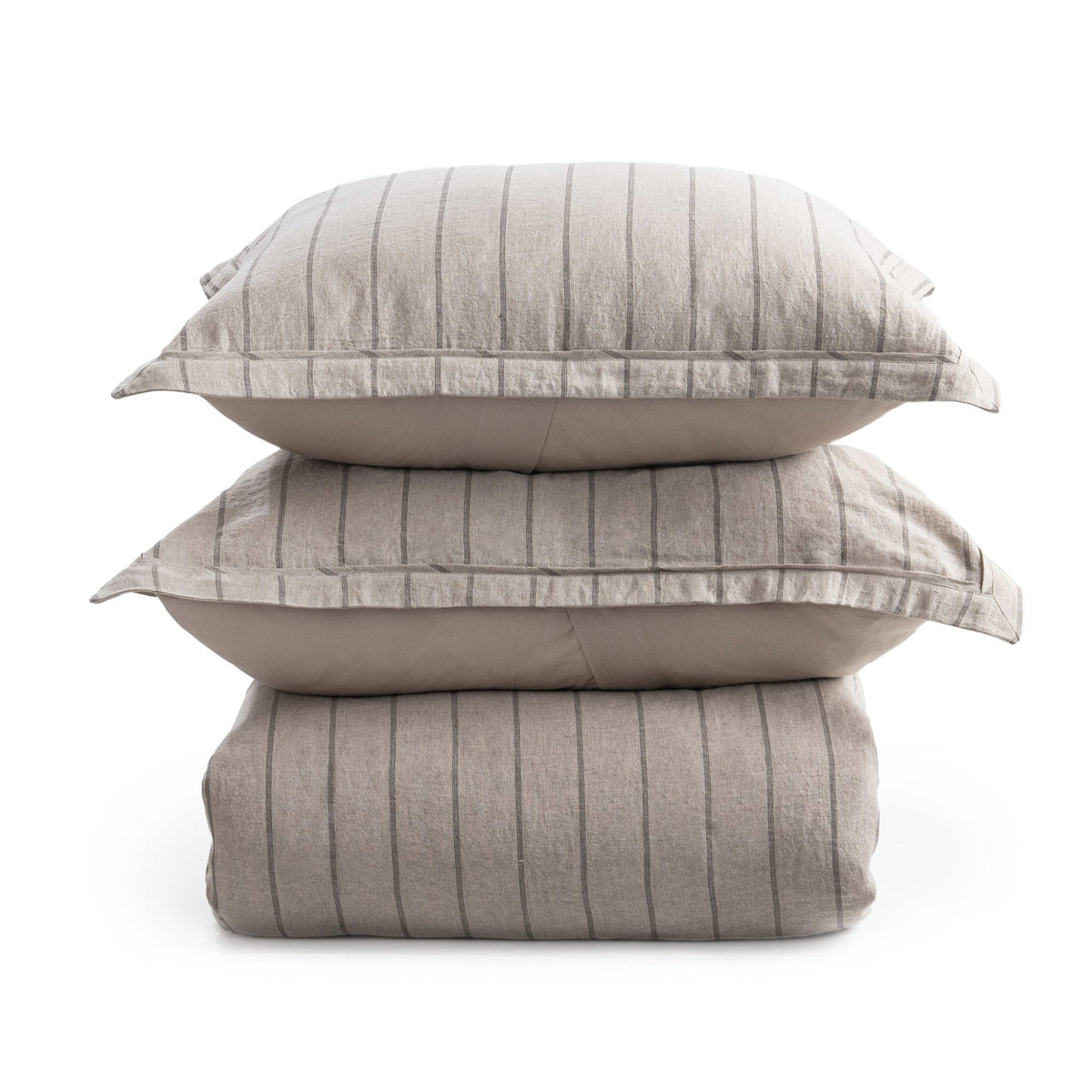 Monaco Natural 3pc Duvet Set by Classic Home