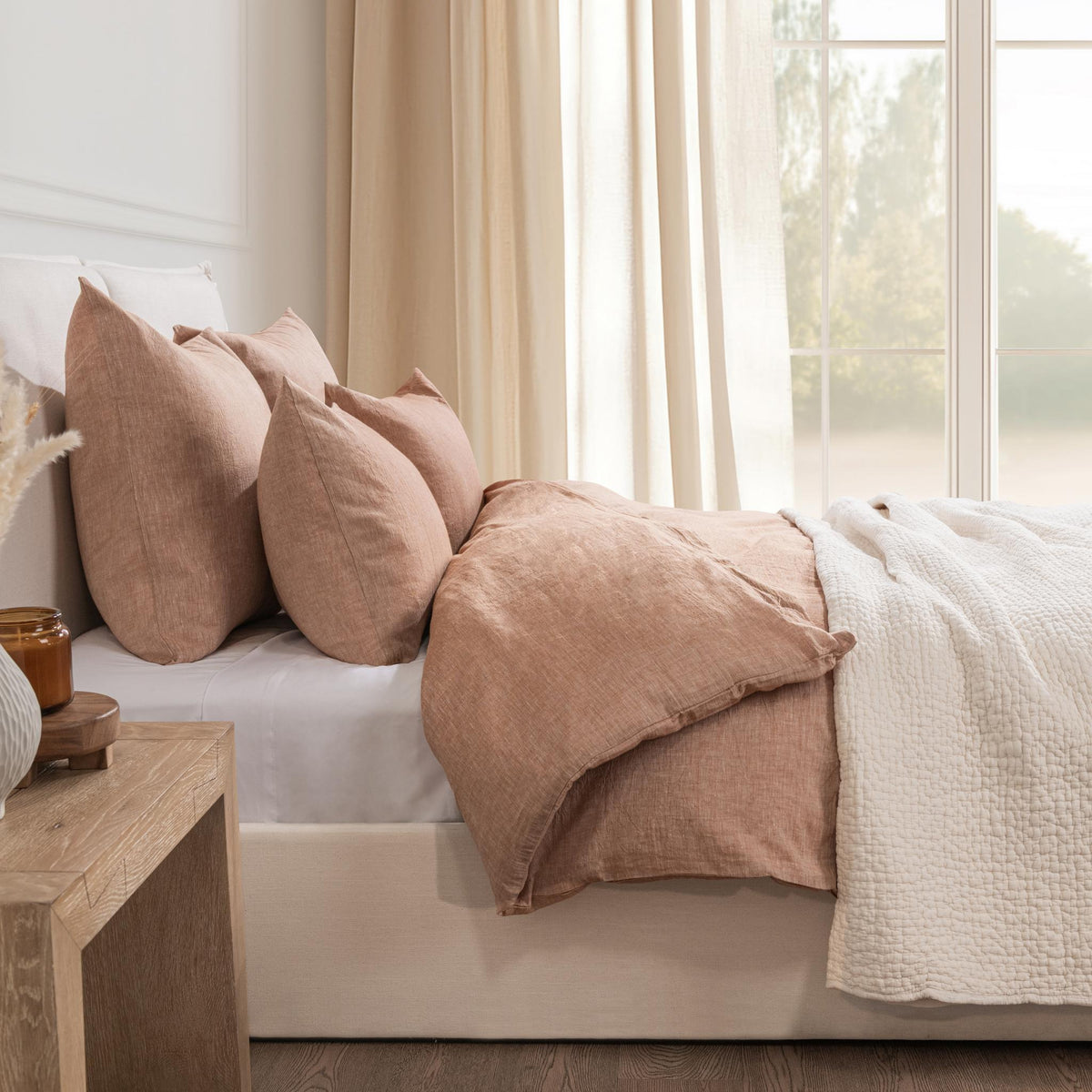 Jayson Linen Cashmere 3pc Duvet Set