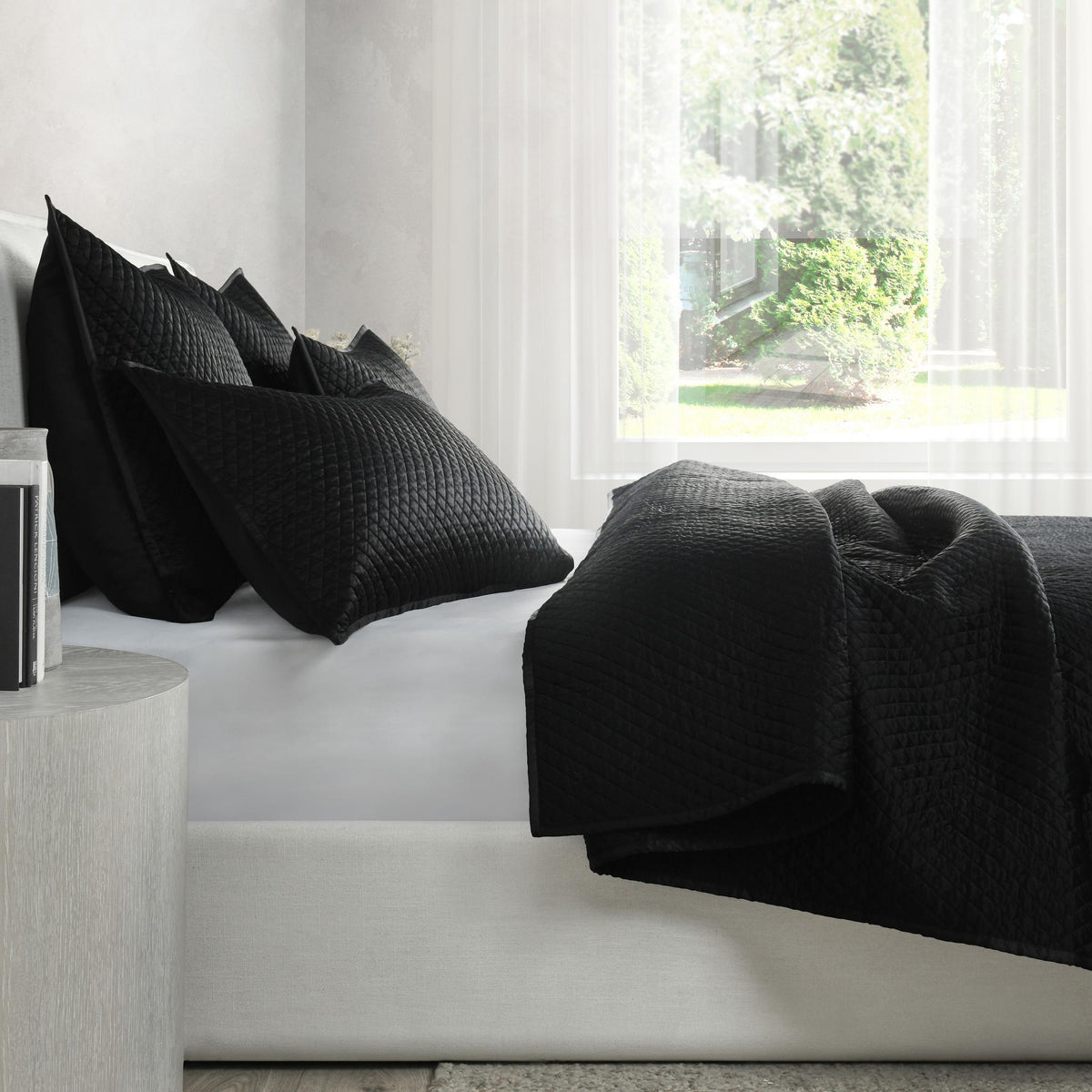 Diamond 3pc Queen Quilt Set