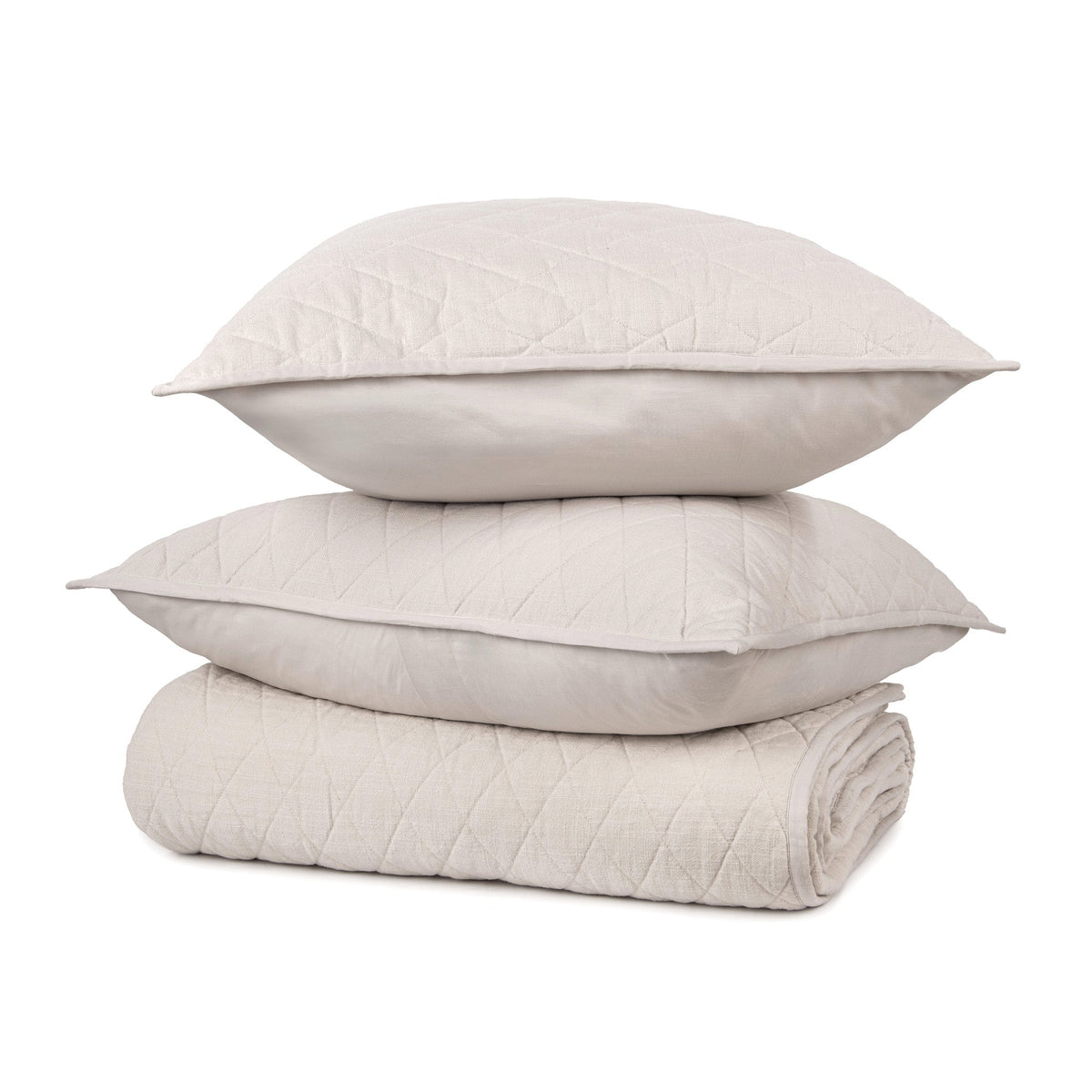 Vintage Lana 4pc King Quilt Set