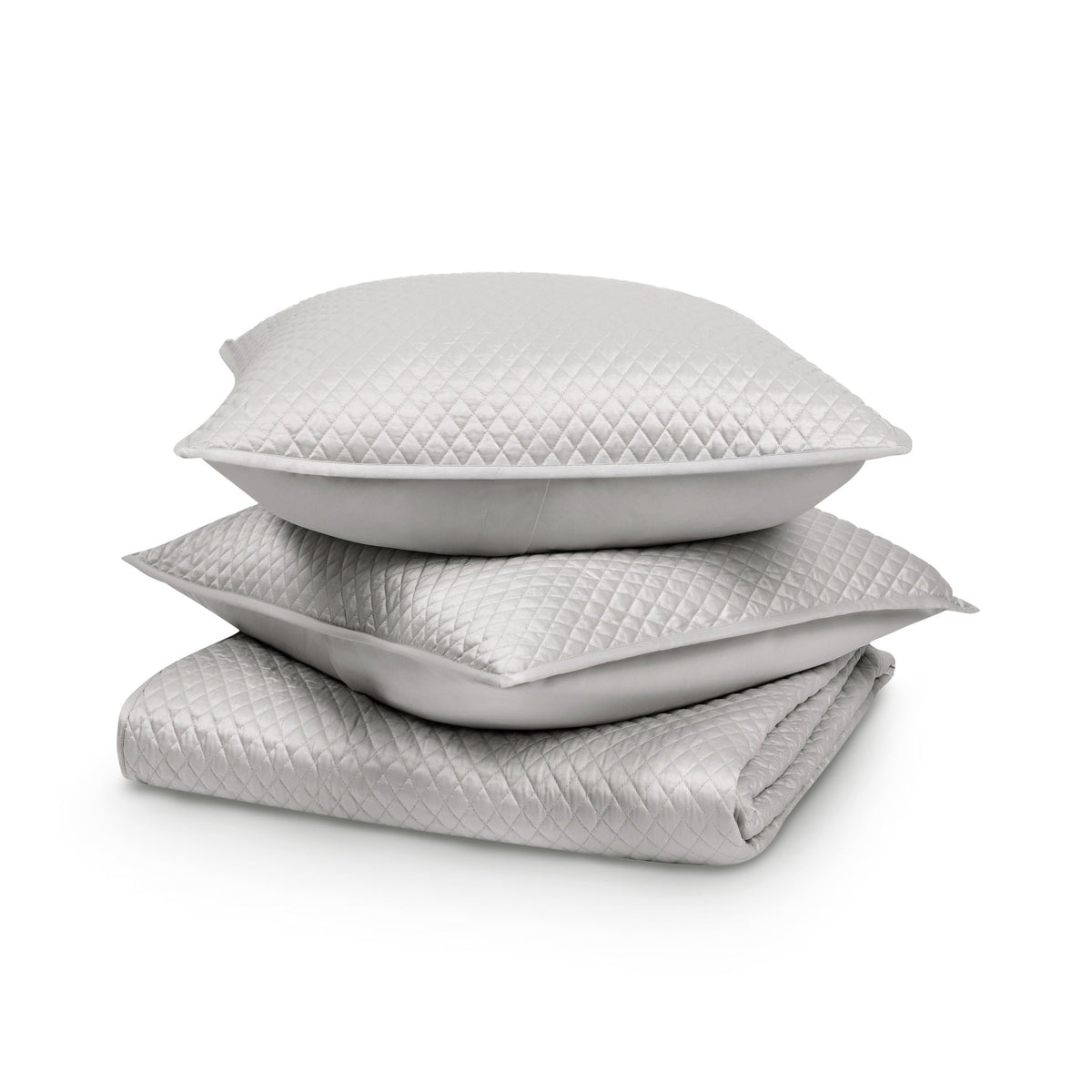 Diamond 3pc Queen Quilt Set