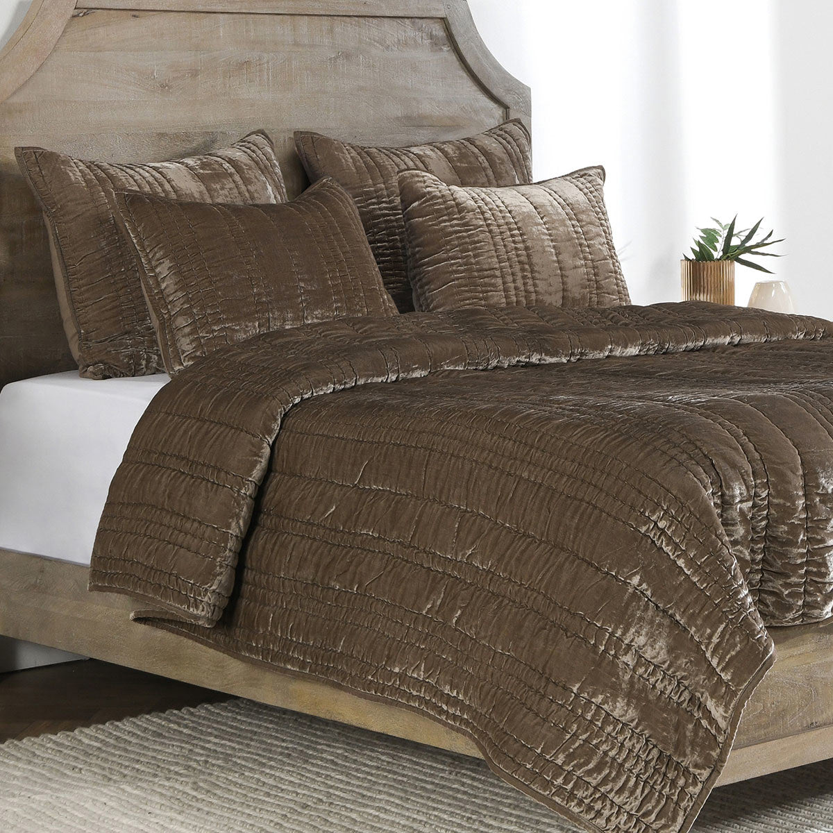 Seville 4pc King Quilt Set