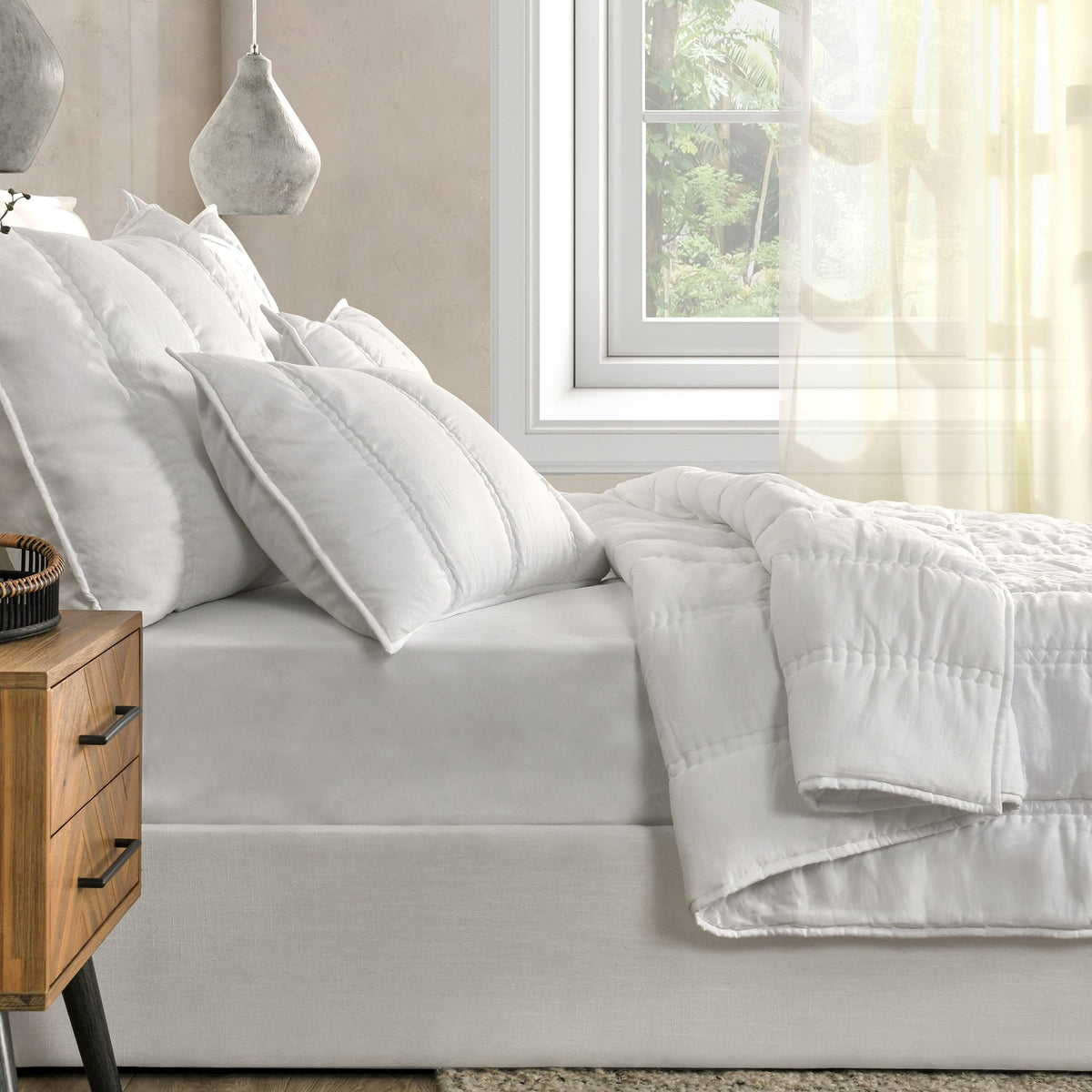 Rowen 4pc King Quilt Set