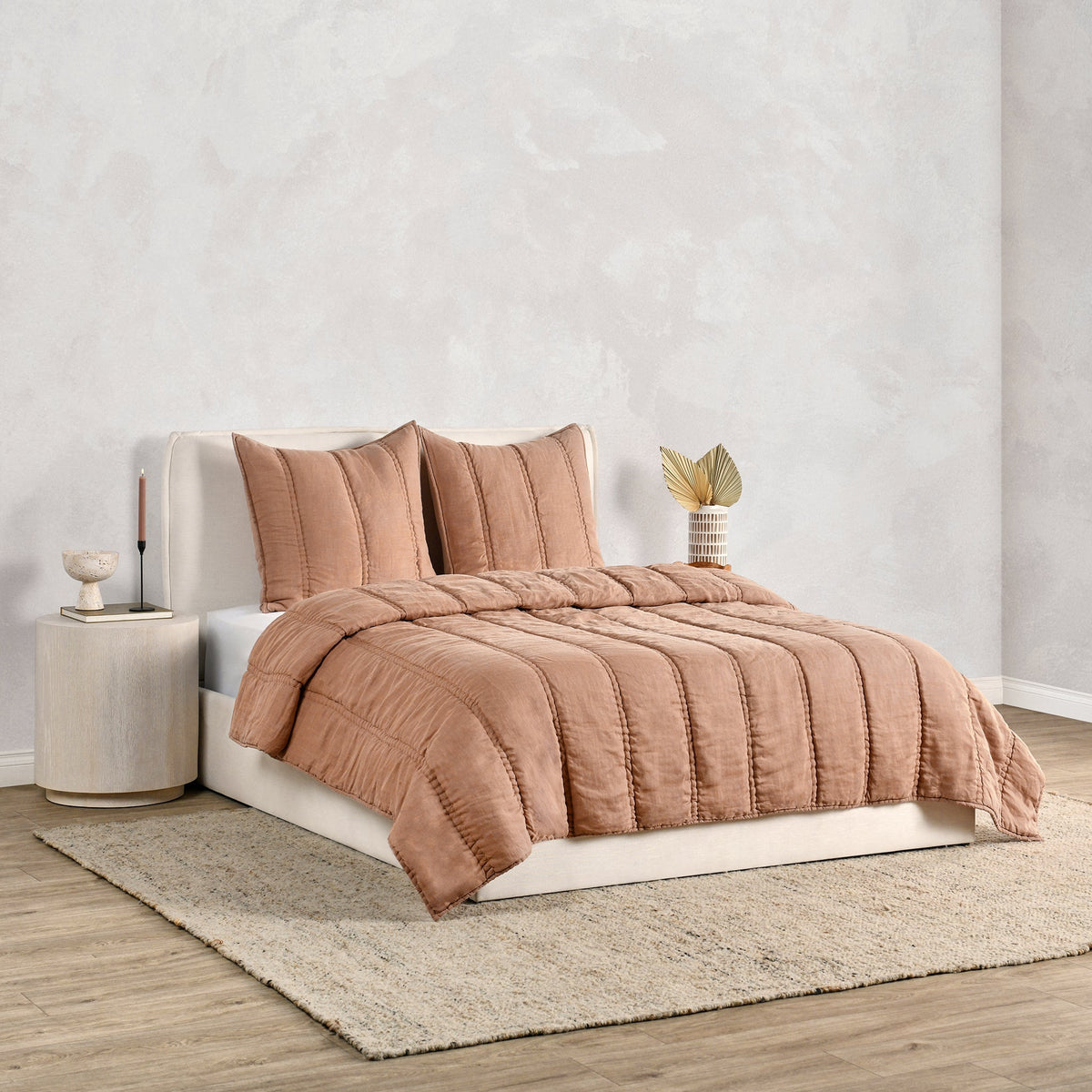 Rowen 4pc King Quilt Set