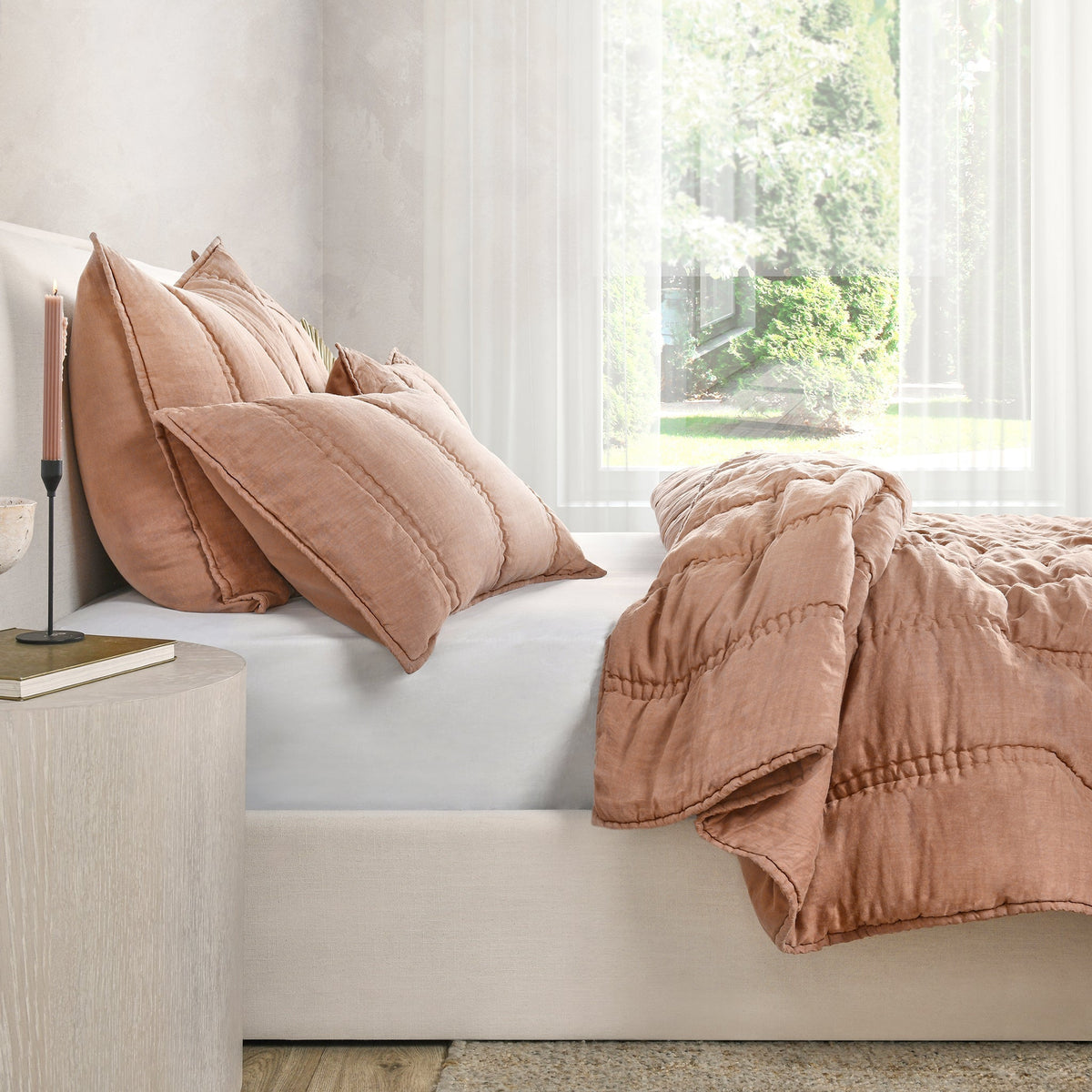 Rowen 4pc King Quilt Set