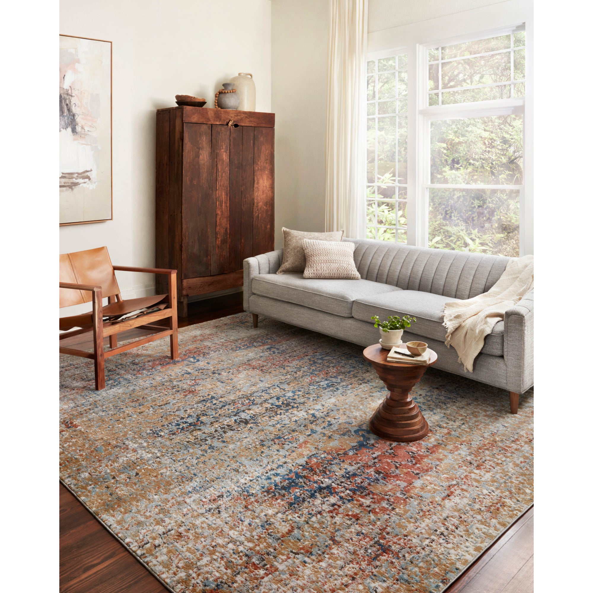 Loloi Bianca Ocean/Spice Rug