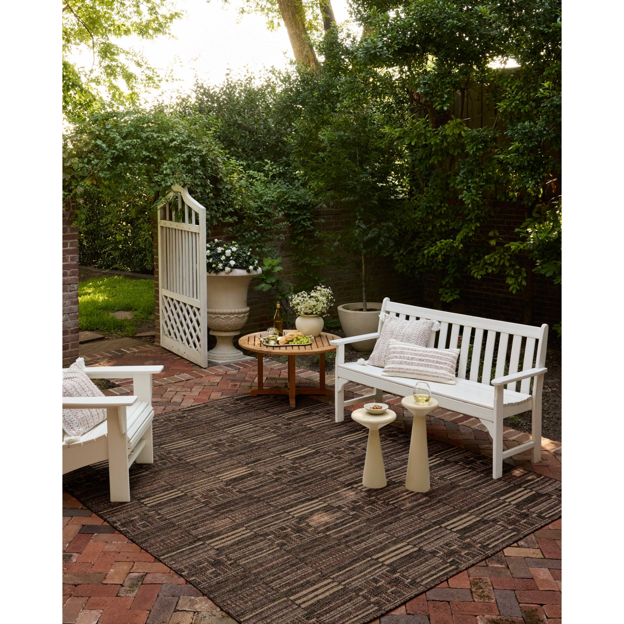 Loloi Birch Spice/Tobacco Indoor/Outdoor Rug
