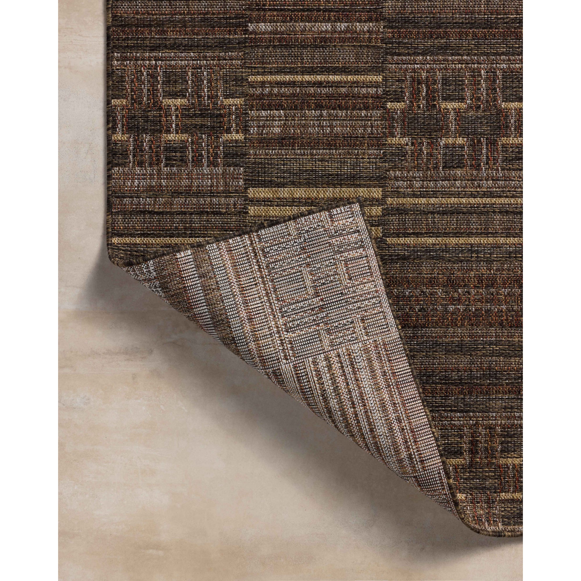 Loloi Birch Spice/Tobacco Indoor/Outdoor Rug