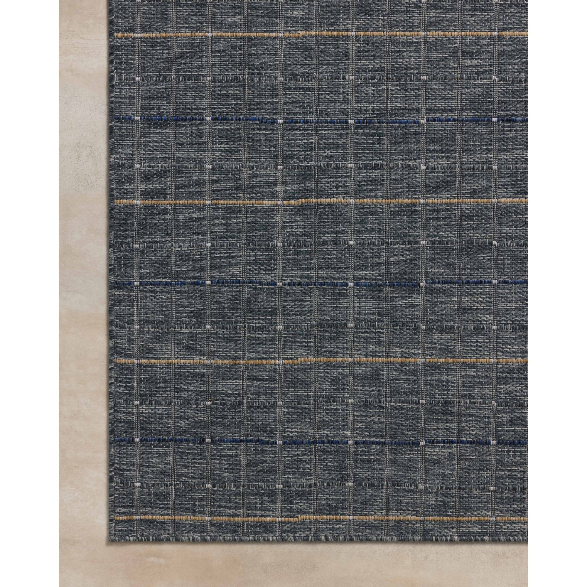 Loloi Birch Sky/Wheat Indoor/Outdoor Rug