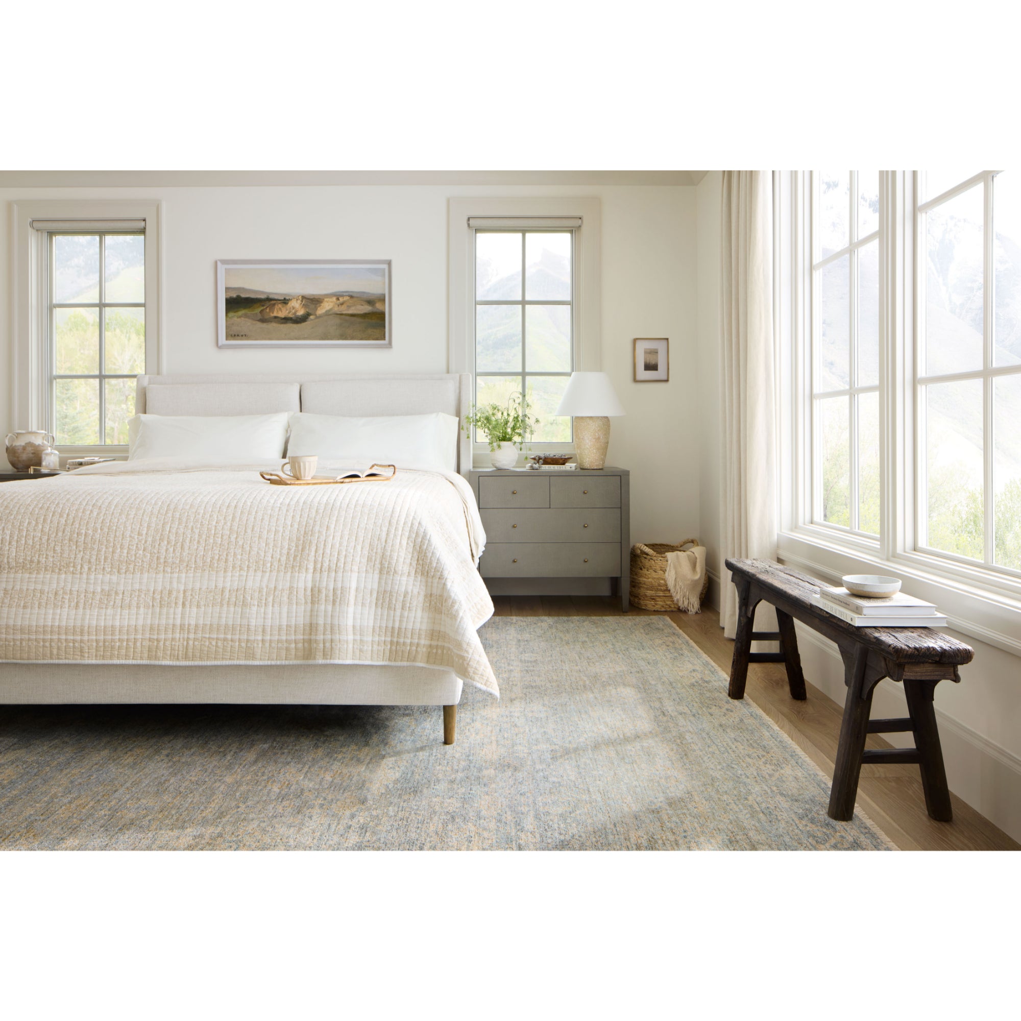 Angela Rose x Loloi Blake Sky/Beige Rug