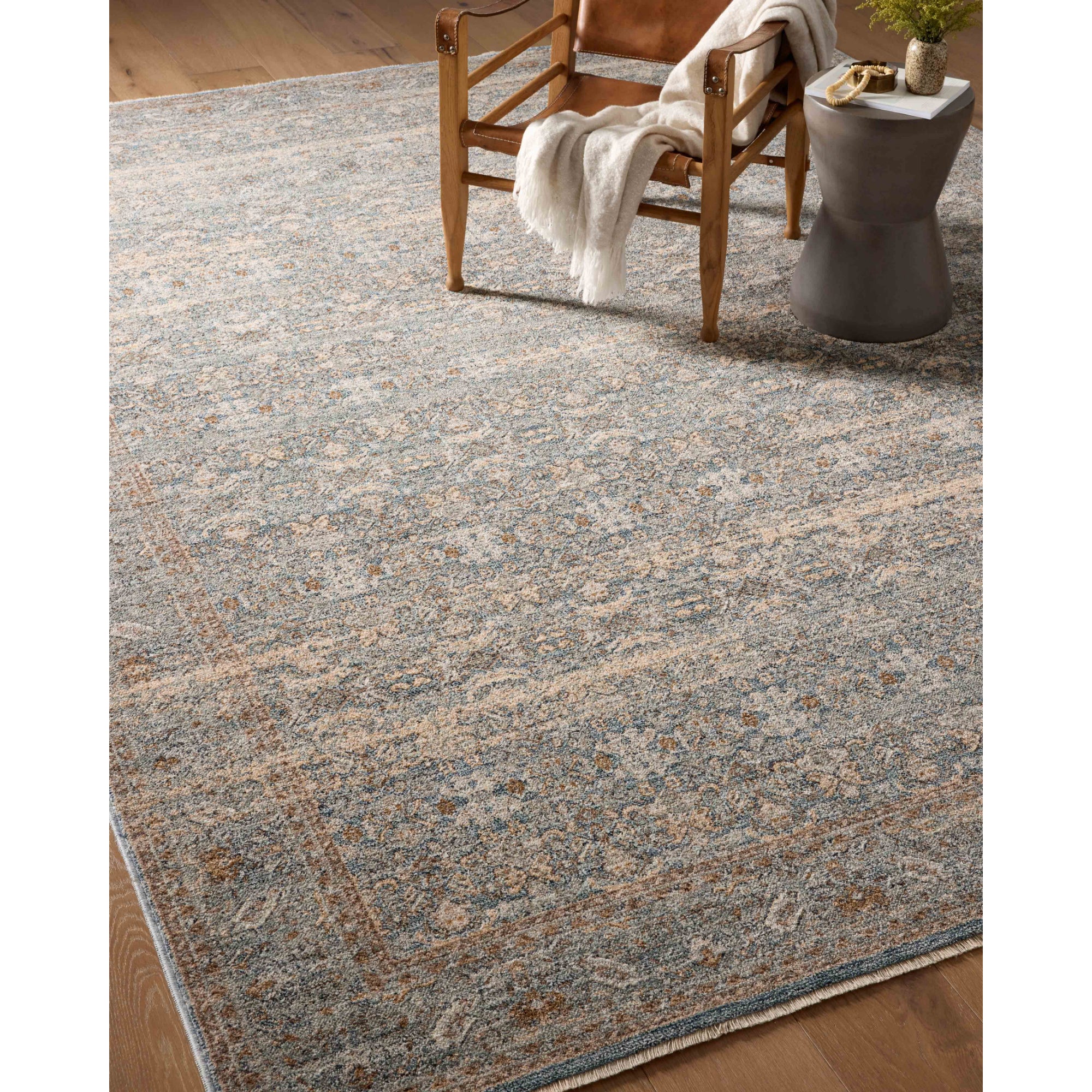 Angela Rose x Loloi Blake Ocean/Mocha Rug