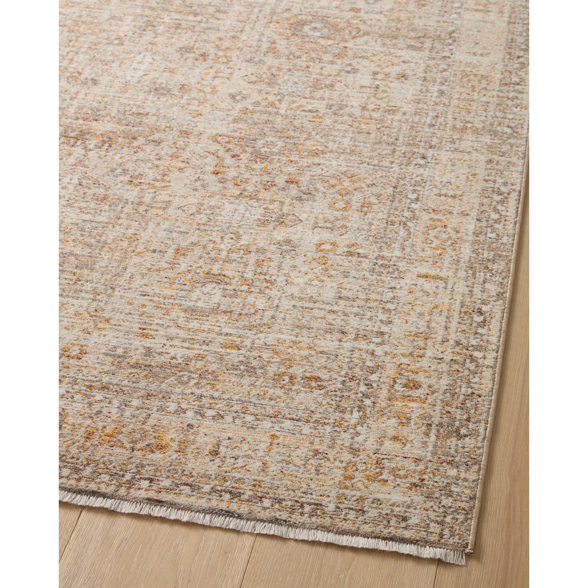 Angela Rose x Loloi Blake Oatmeal/Spice Rug