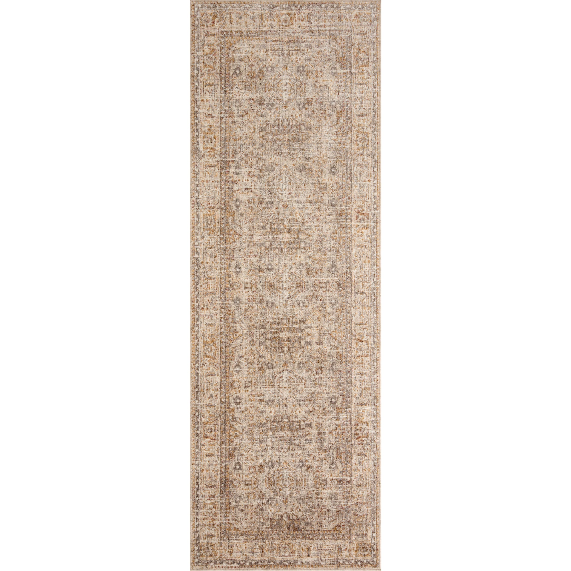 Angela Rose x Loloi Blake Oatmeal/Spice Rug