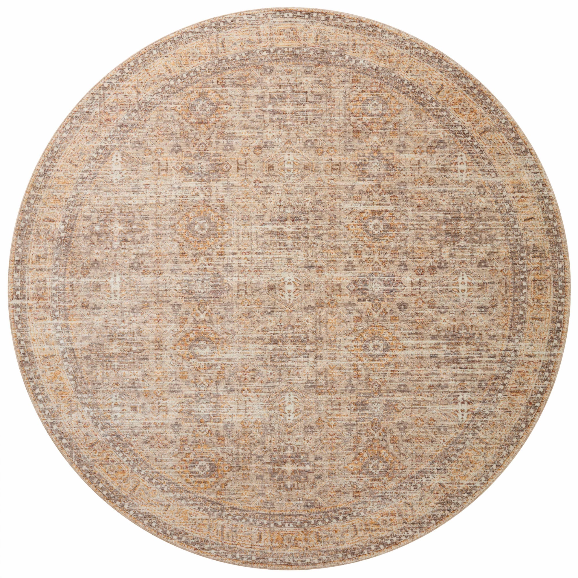 Angela Rose x Loloi Blake Oatmeal/Spice Rug