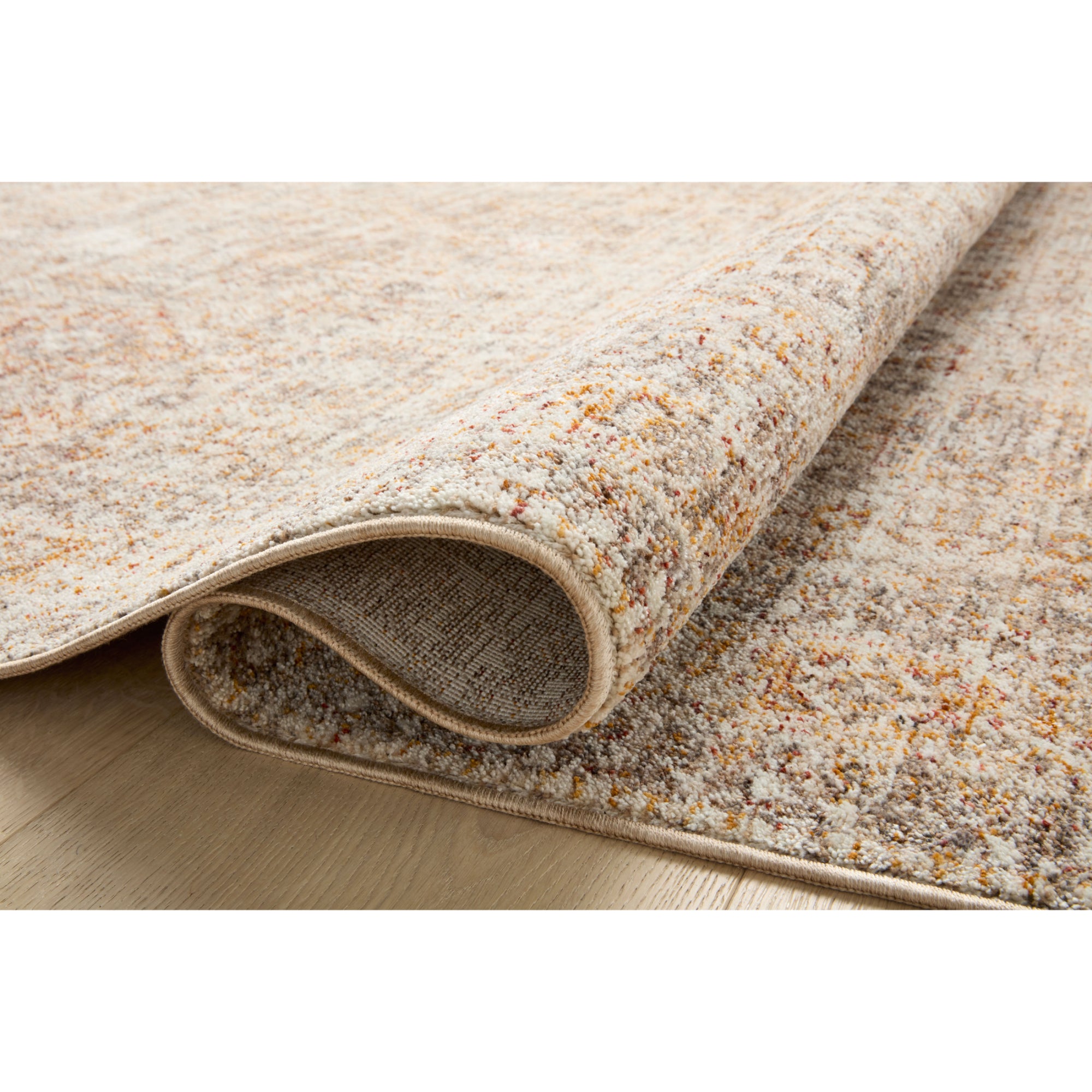 Angela Rose x Loloi Blake Oatmeal/Spice Rug