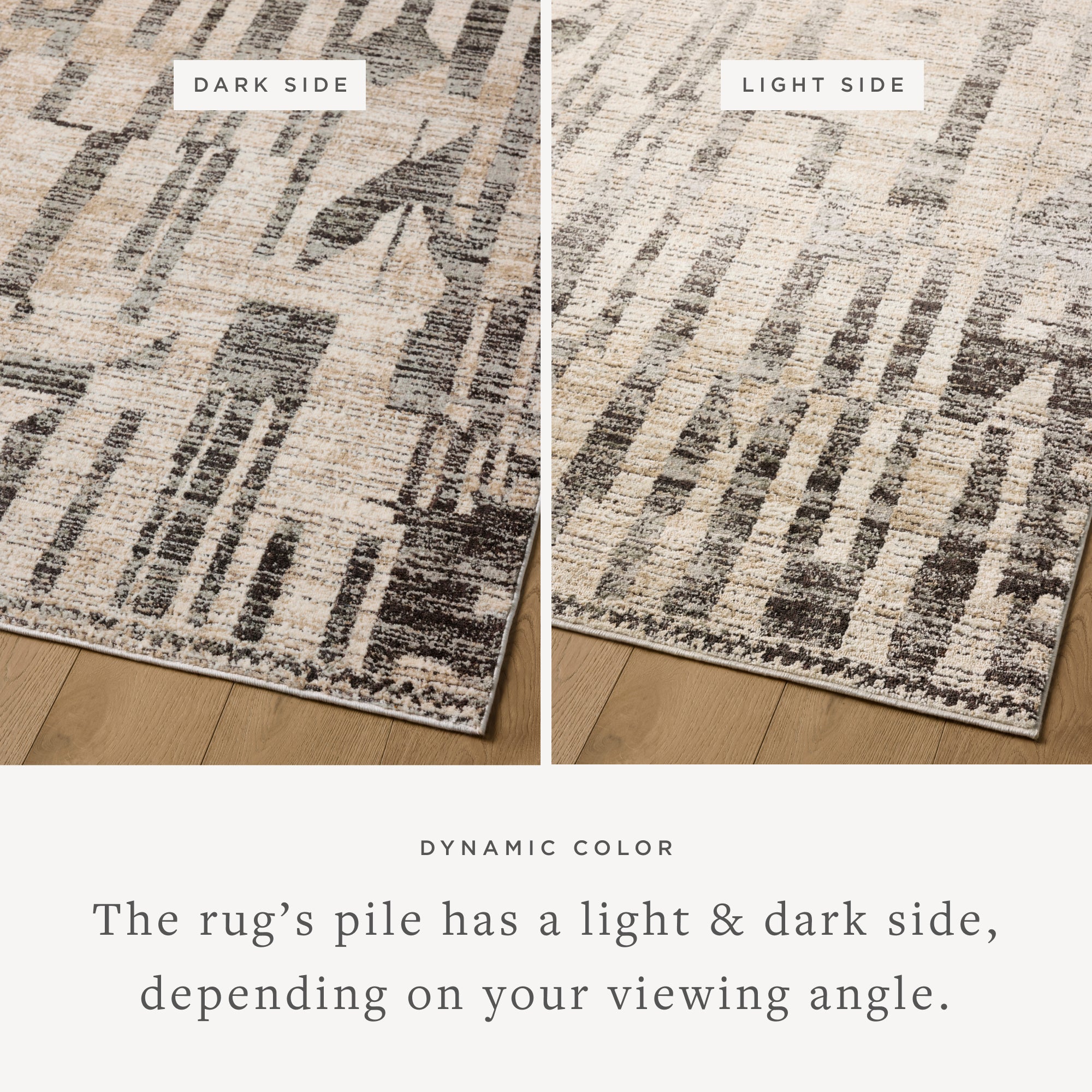 Jeremiah Brent x Loloi Bleecker Beige/Stone Rug