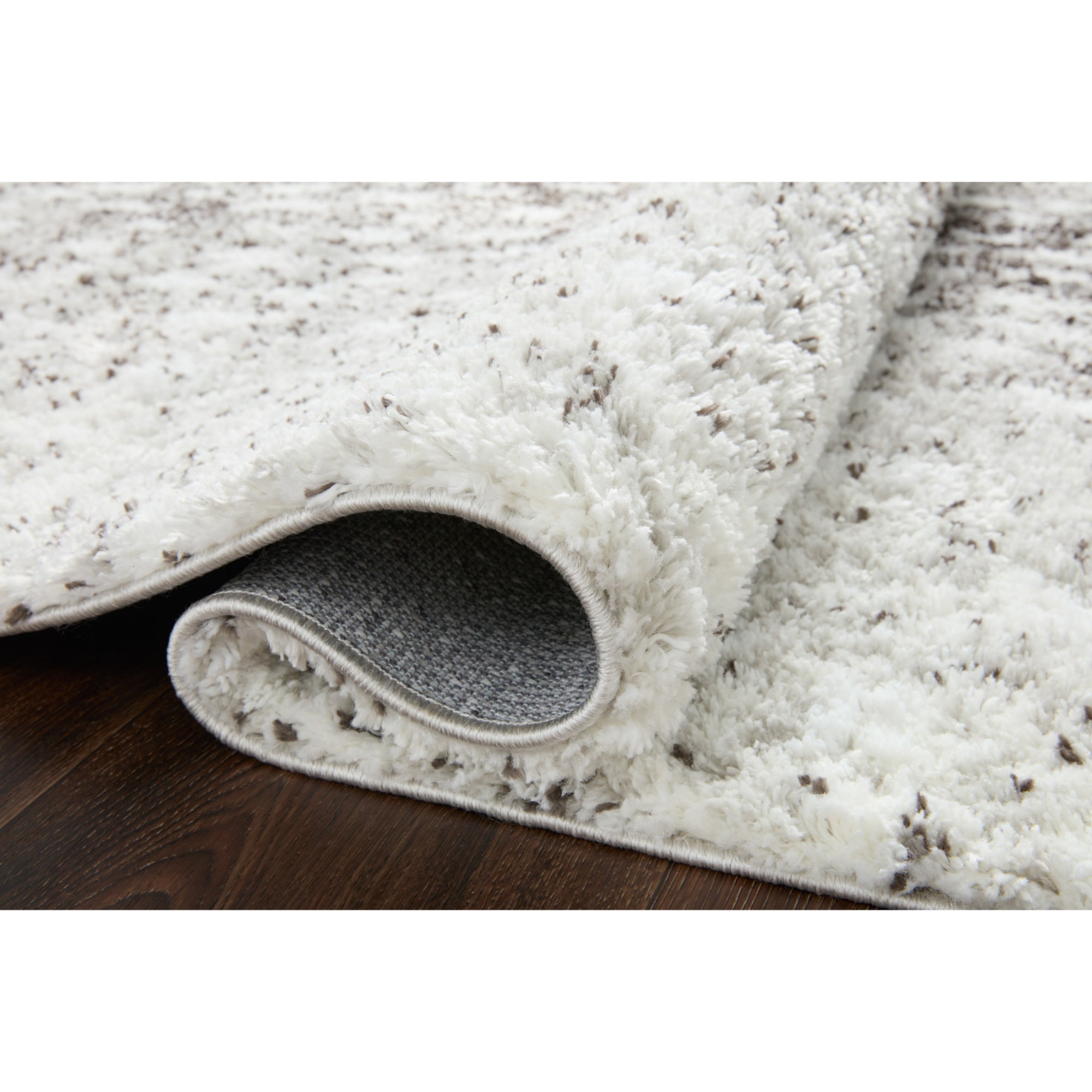 Loloi Bliss Shag Grey/White Rug