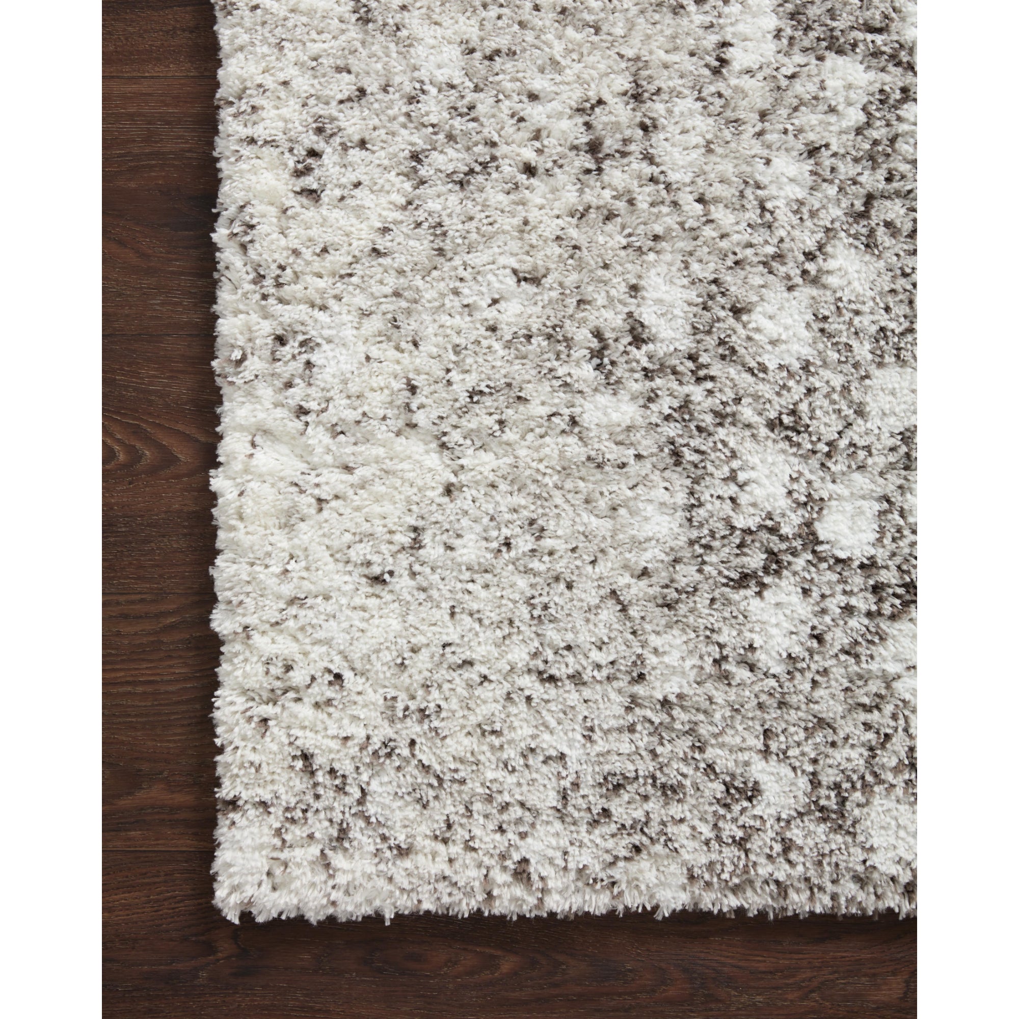 Loloi Bliss Shag Grey/White Rug