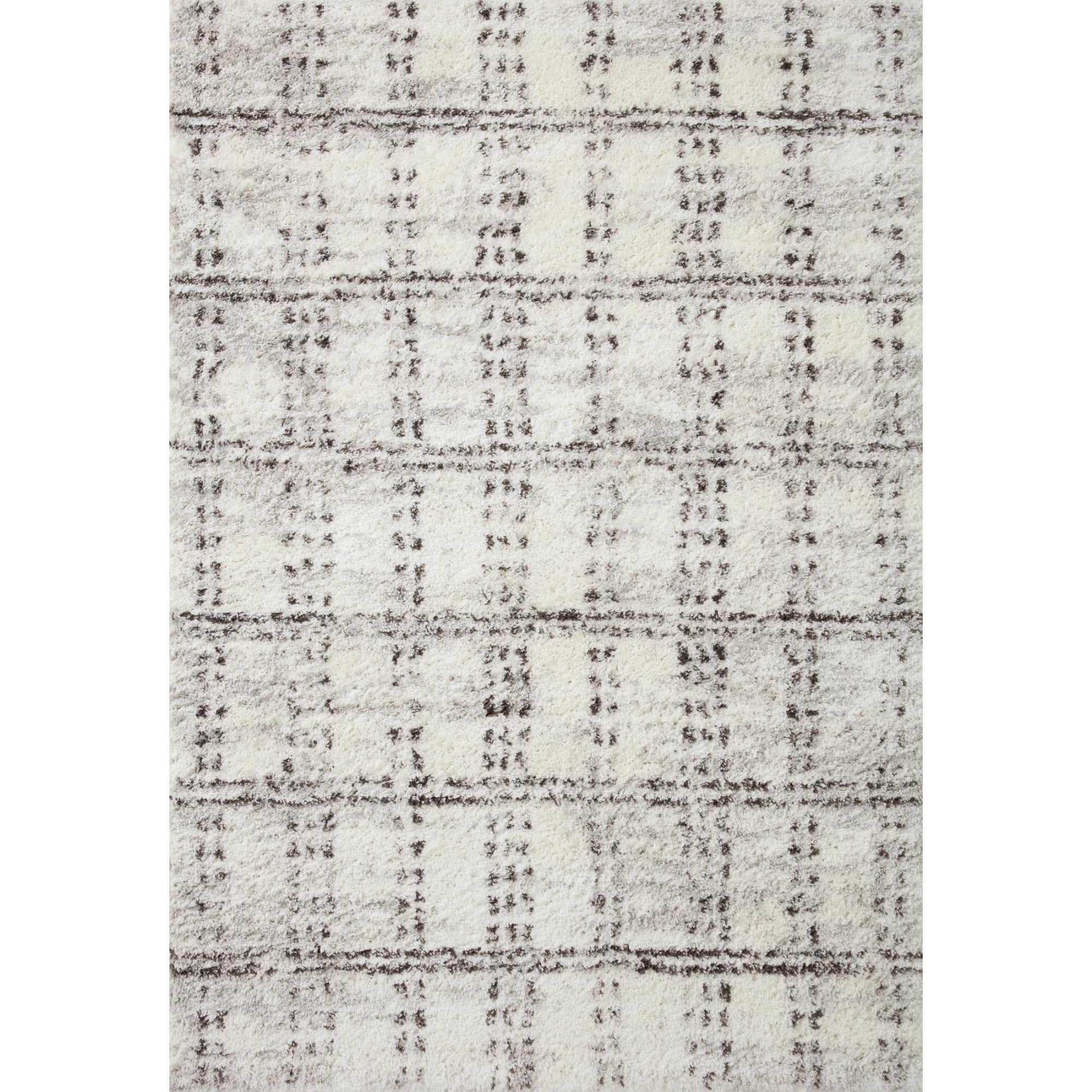 Loloi Bliss Shag Cream/Grey Rug