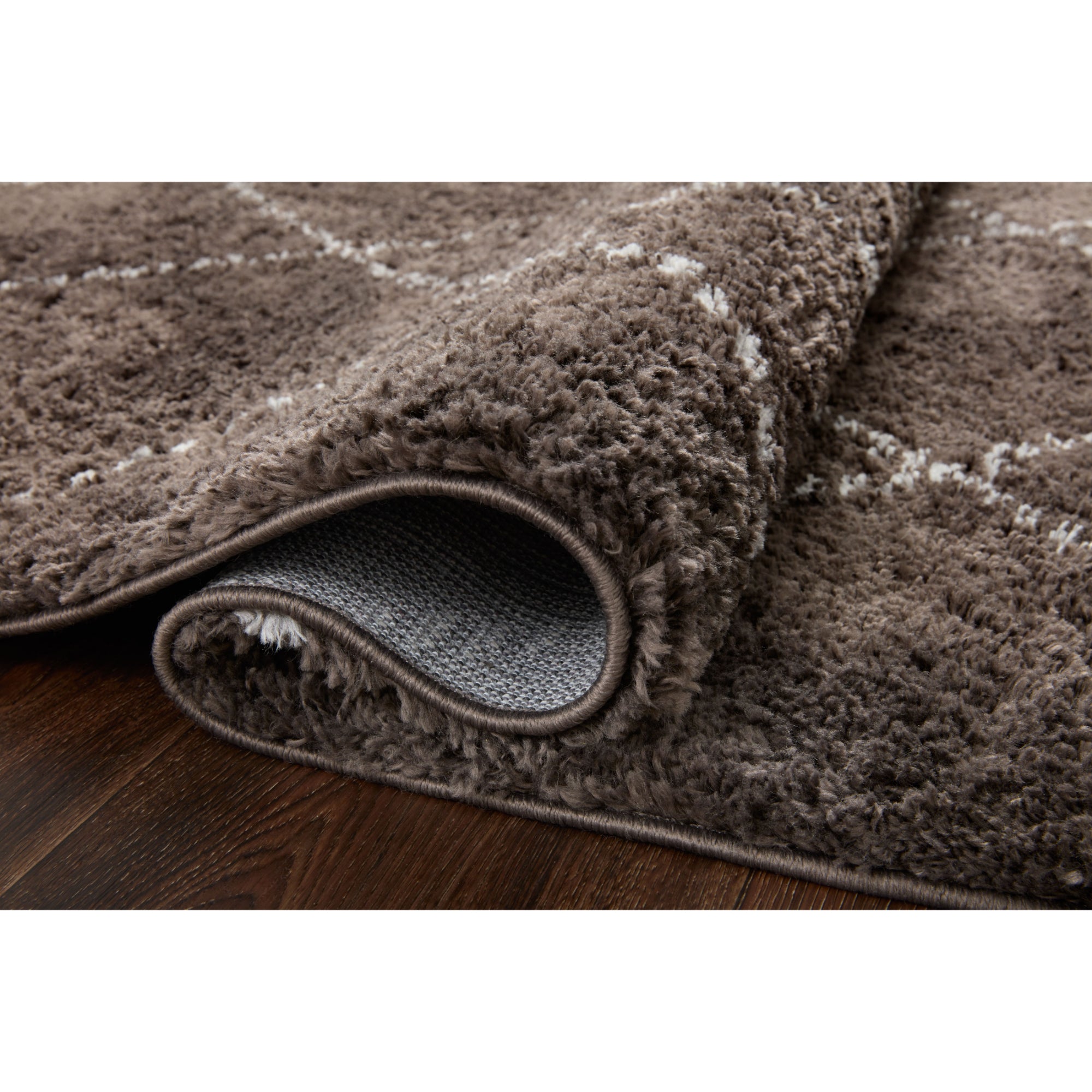 Loloi Bliss Shag Bark/Grey Rug