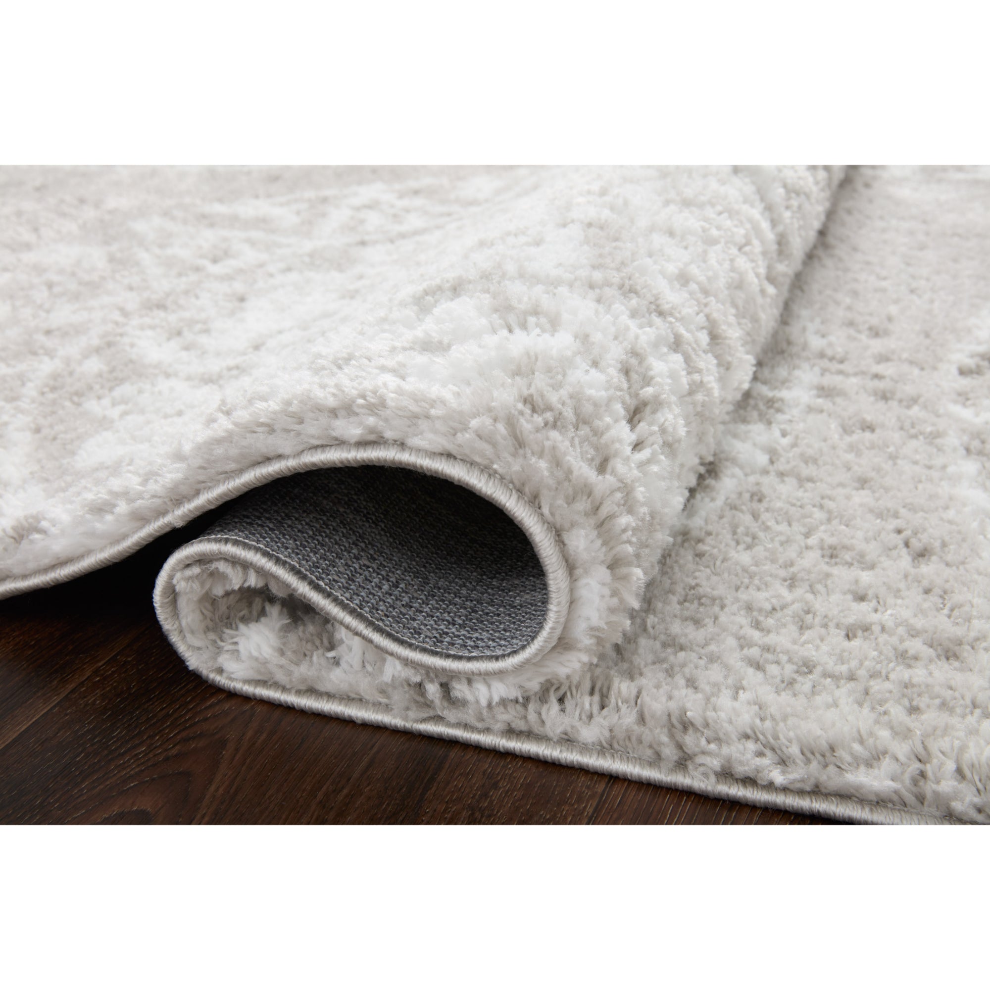 Loloi Bliss Shag BLS-06 Grey/White Rug