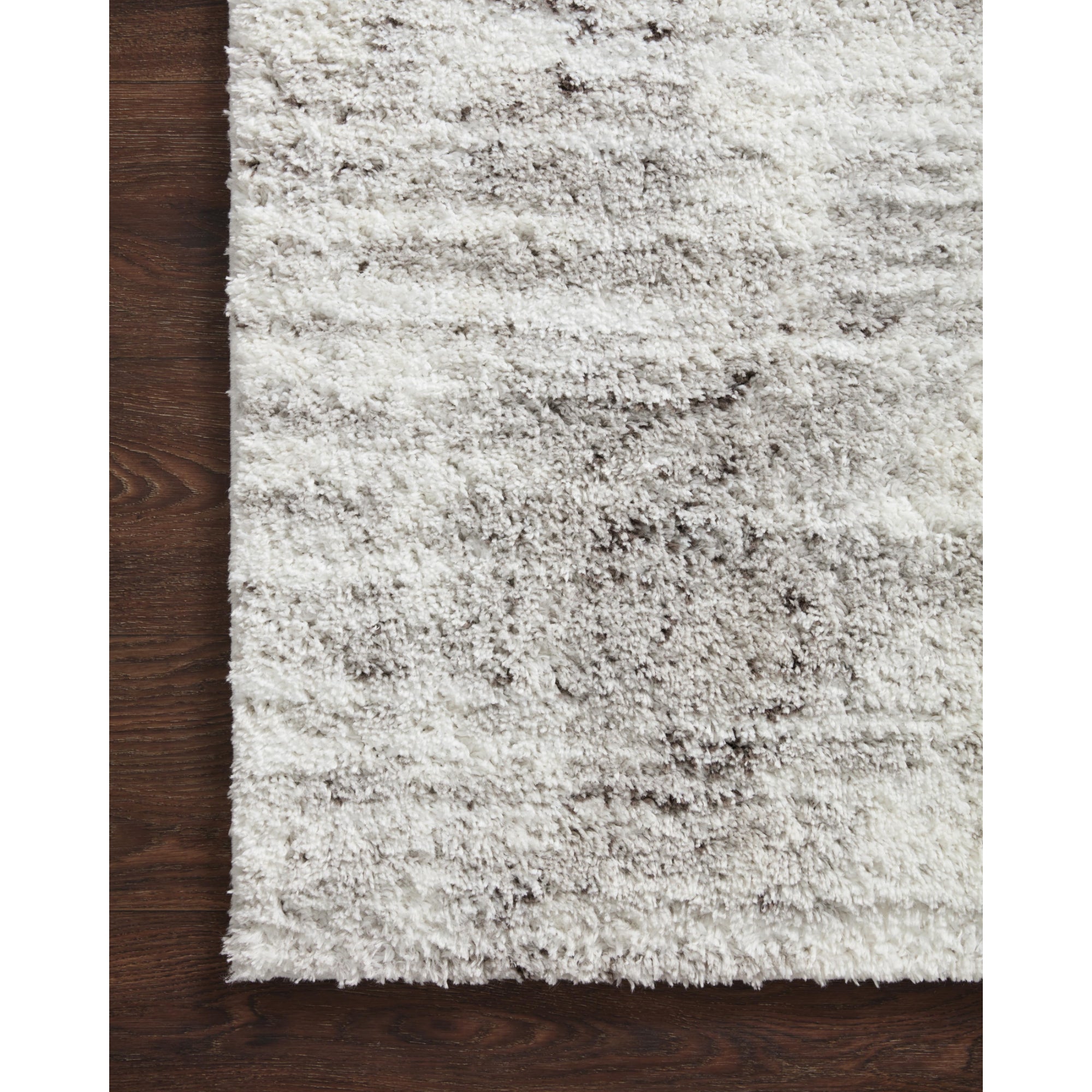 Loloi Bliss Shag Grey/Cream Rug