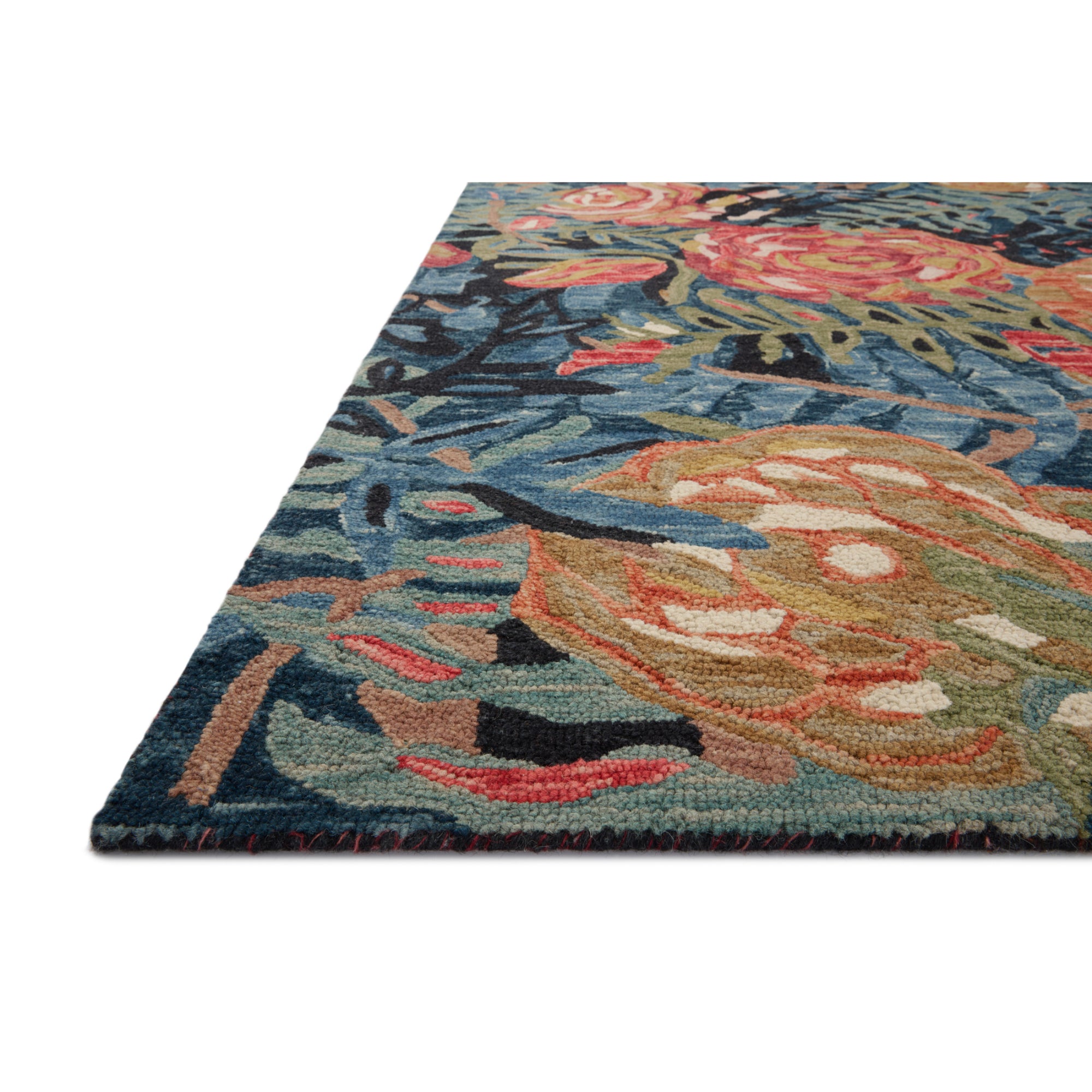 Loloi Belladonna Black/Fiesta Rug