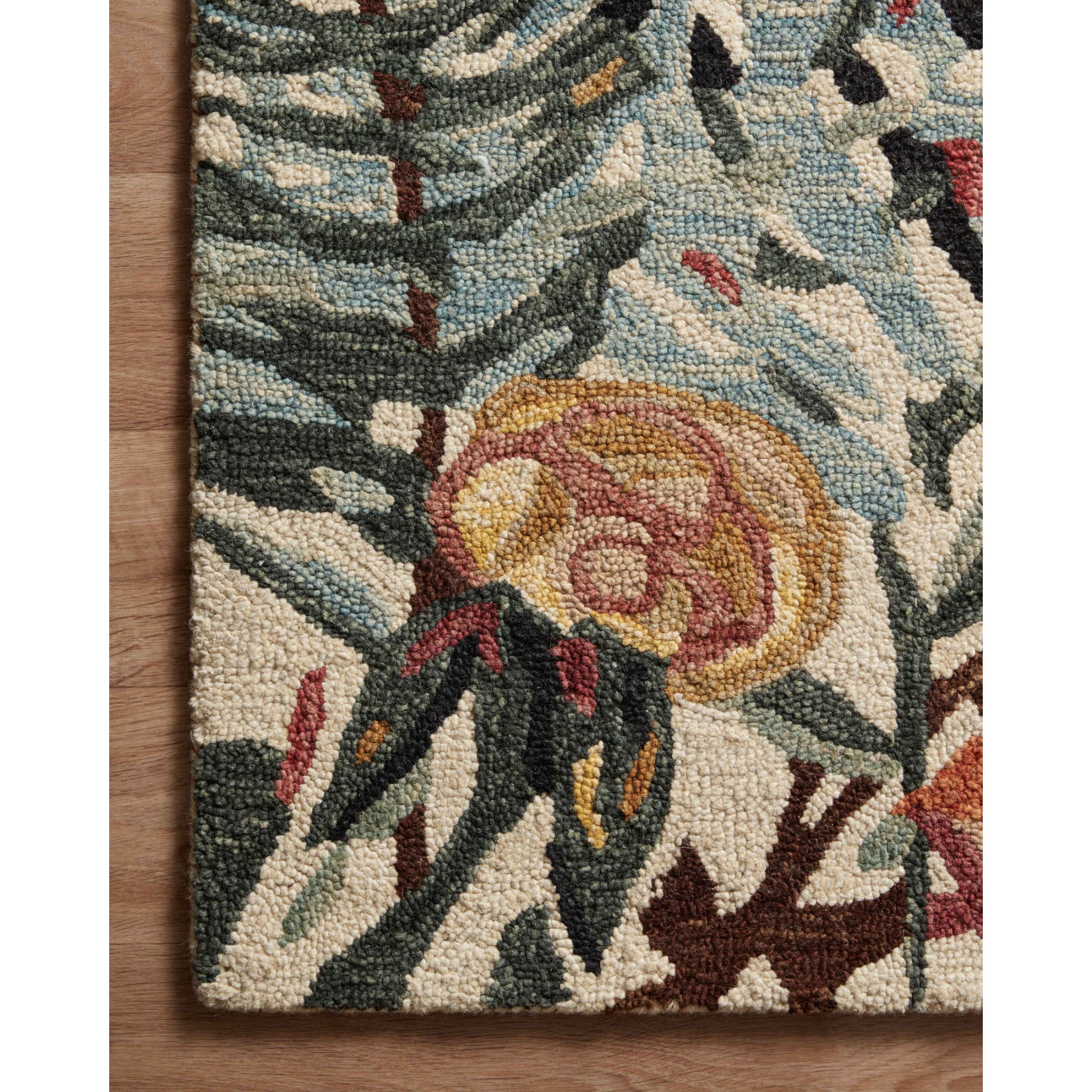 Loloi Belladonna Ivory/Lagoon Rug
