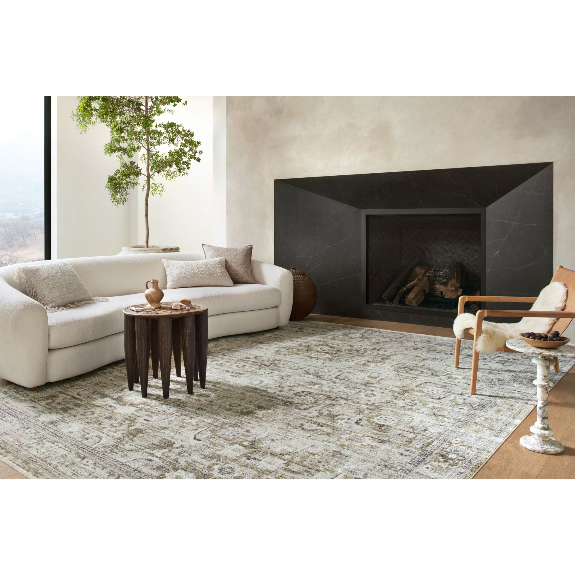 Loloi Bonney Moss/Stone Rug