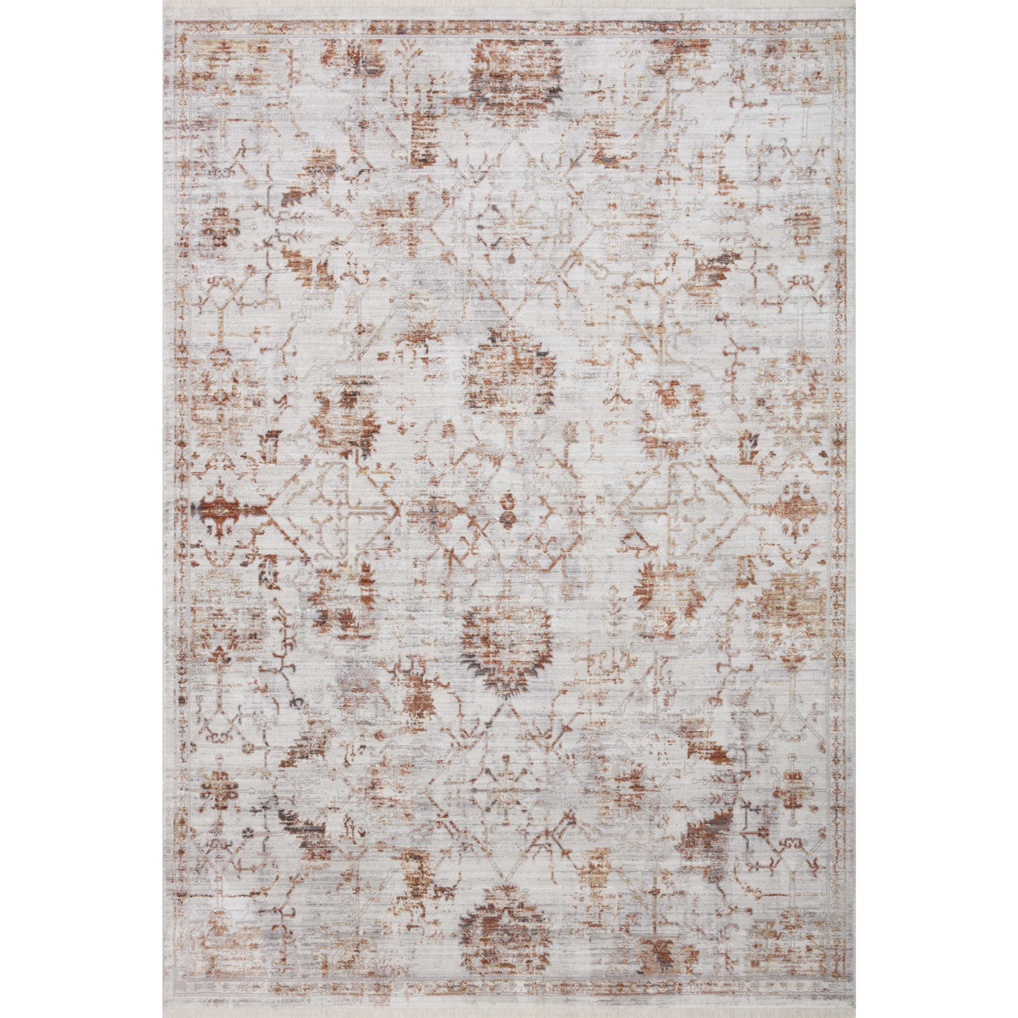 Loloi Bonney Silver/Sunset Rug