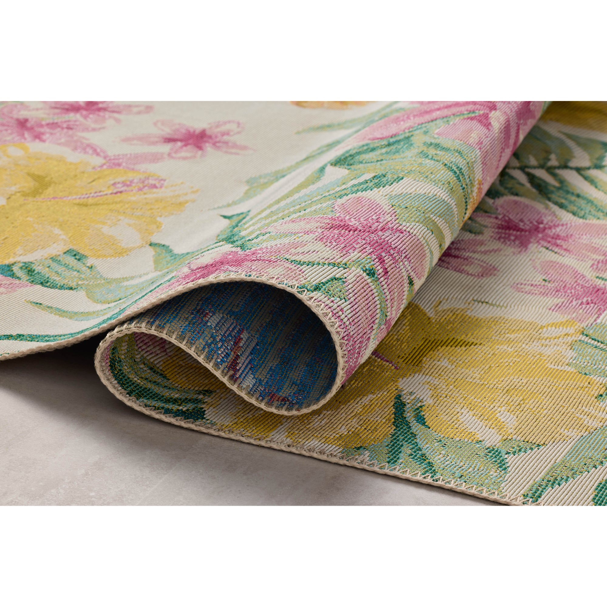 Loloi Botanical Ivory/Sunrise Rug