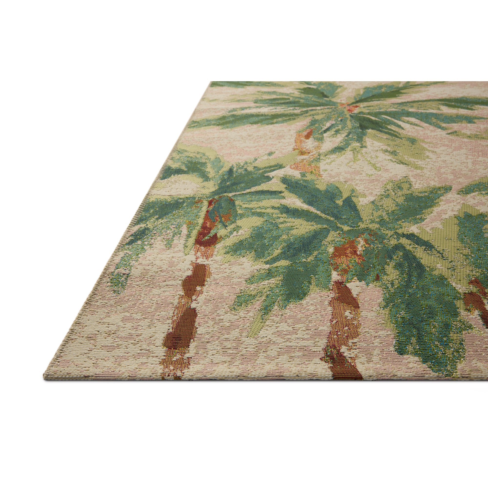 Loloi Botanical Clay/Green Rug