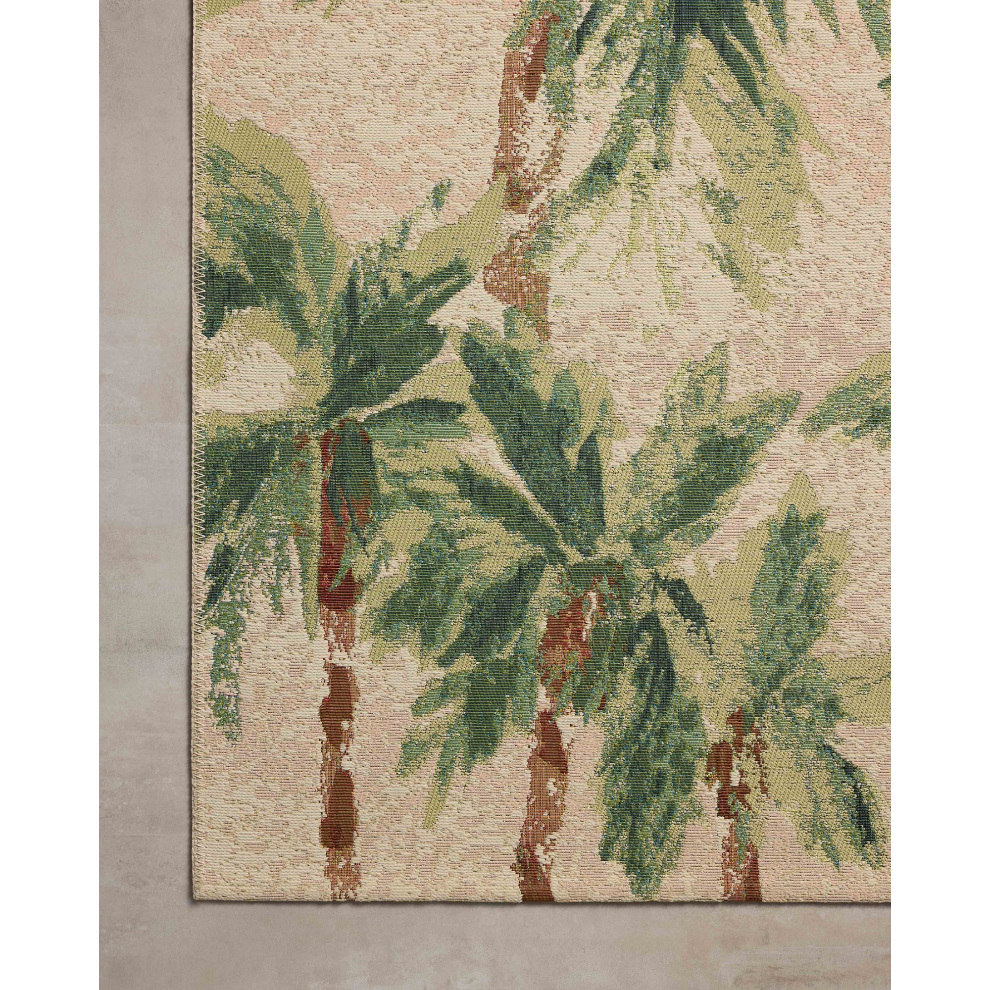 Loloi Botanical Clay/Green Rug