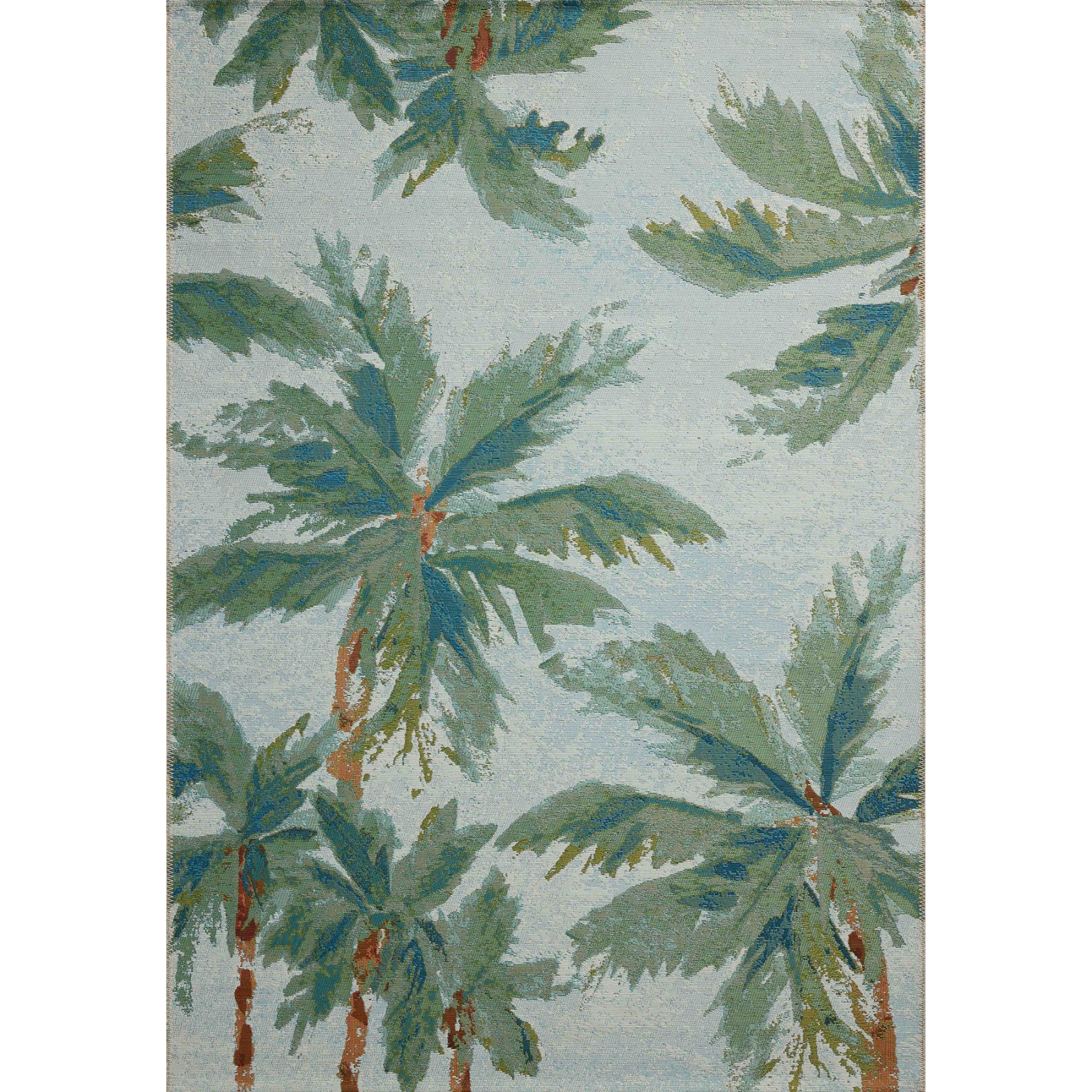 Loloi Botanical Sky/Green Rug