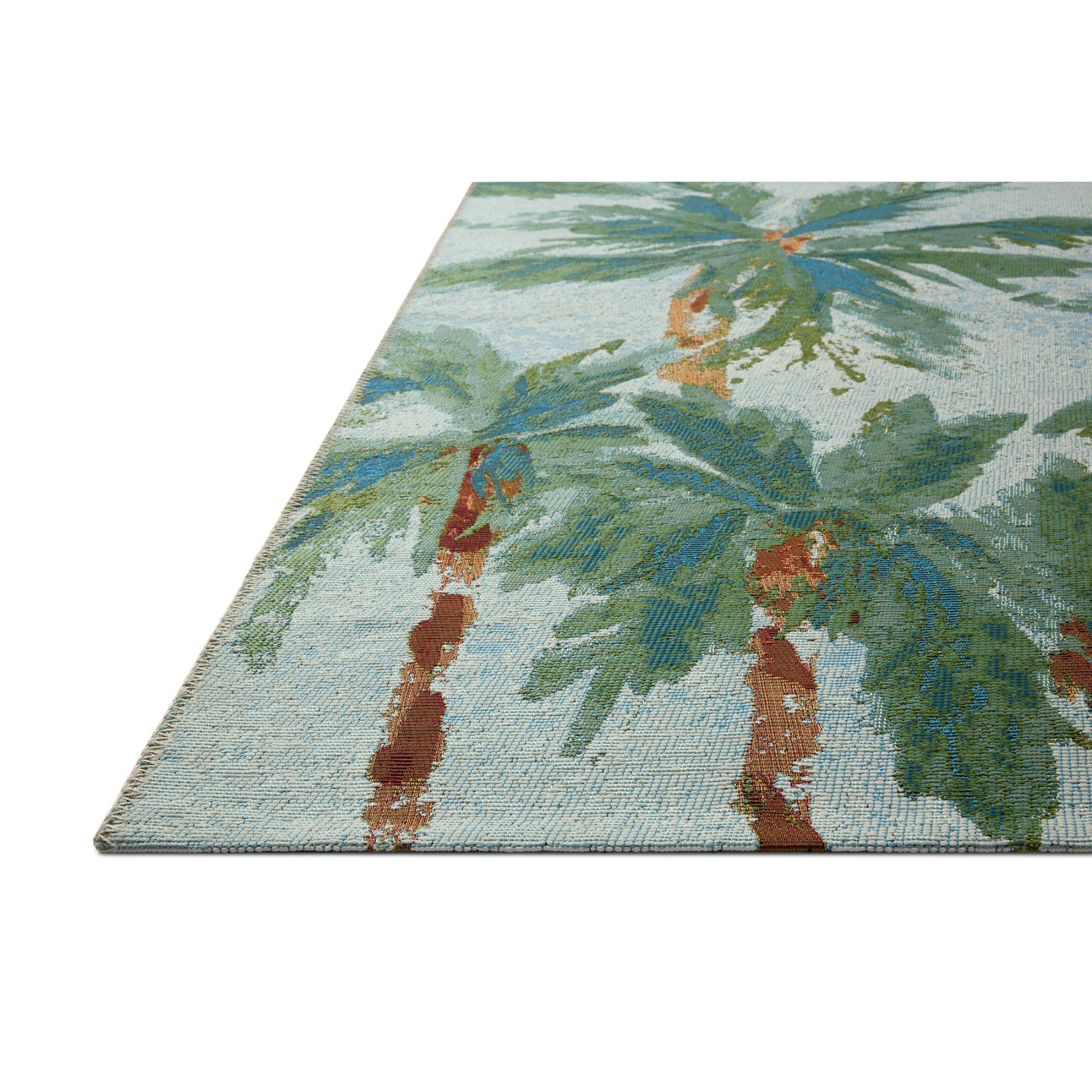 Loloi Botanical Sky/Green Rug