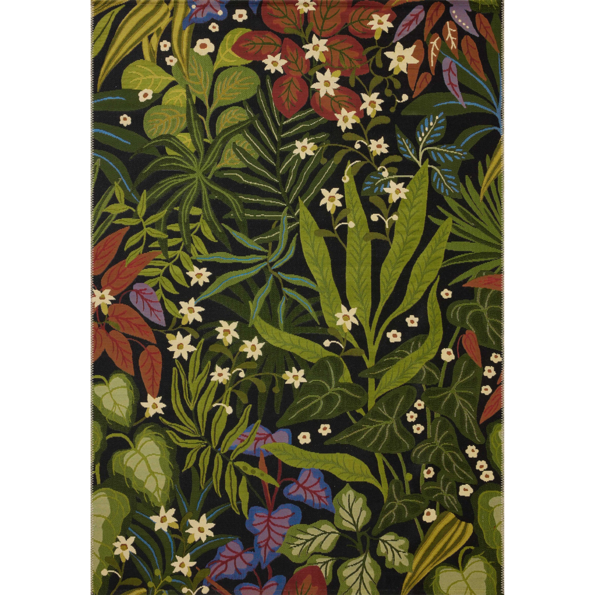 Loloi Botanical Onyx/Multi Indoor/Outdoor Sample Rug