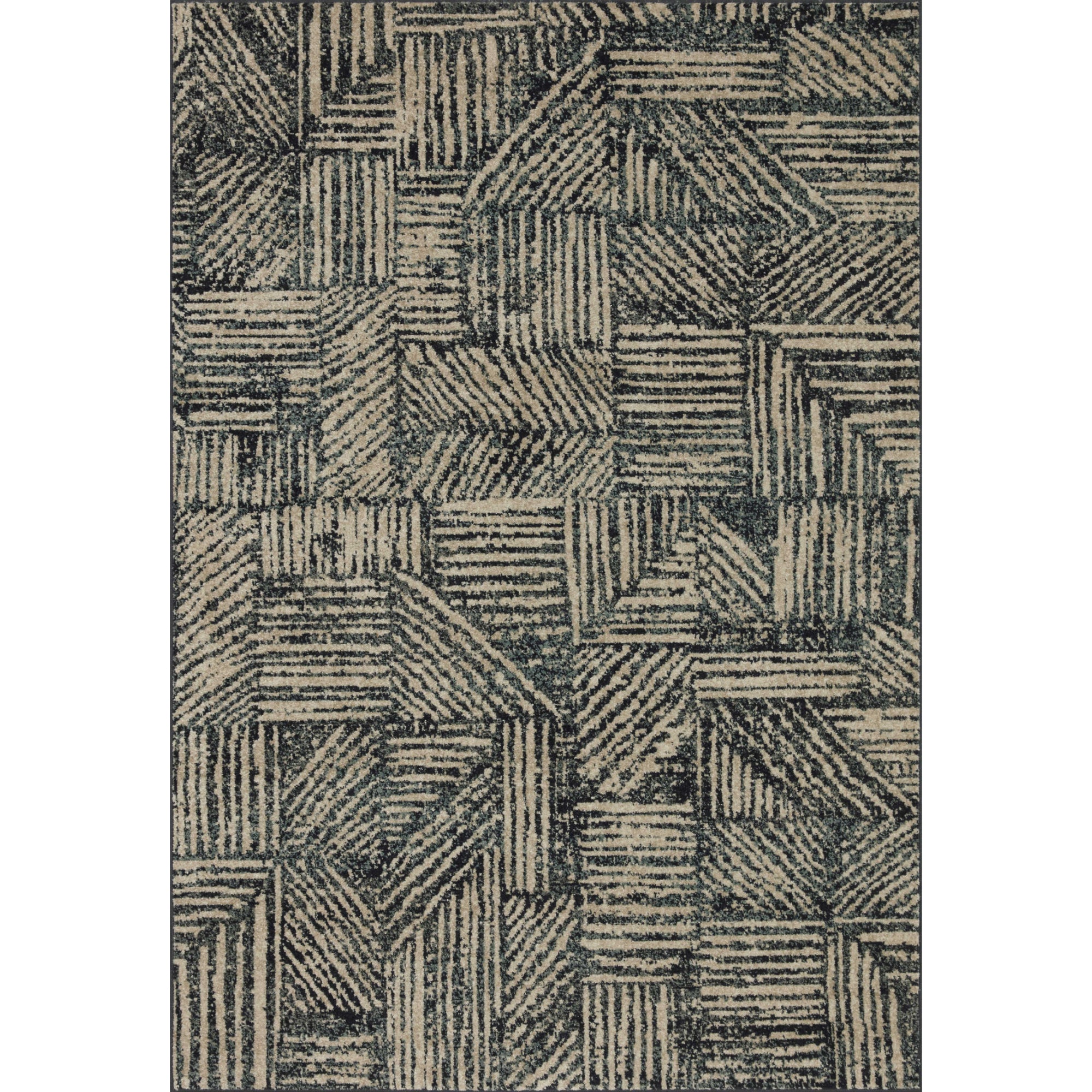 Loloi Bowery Midnight/Taupe Rug