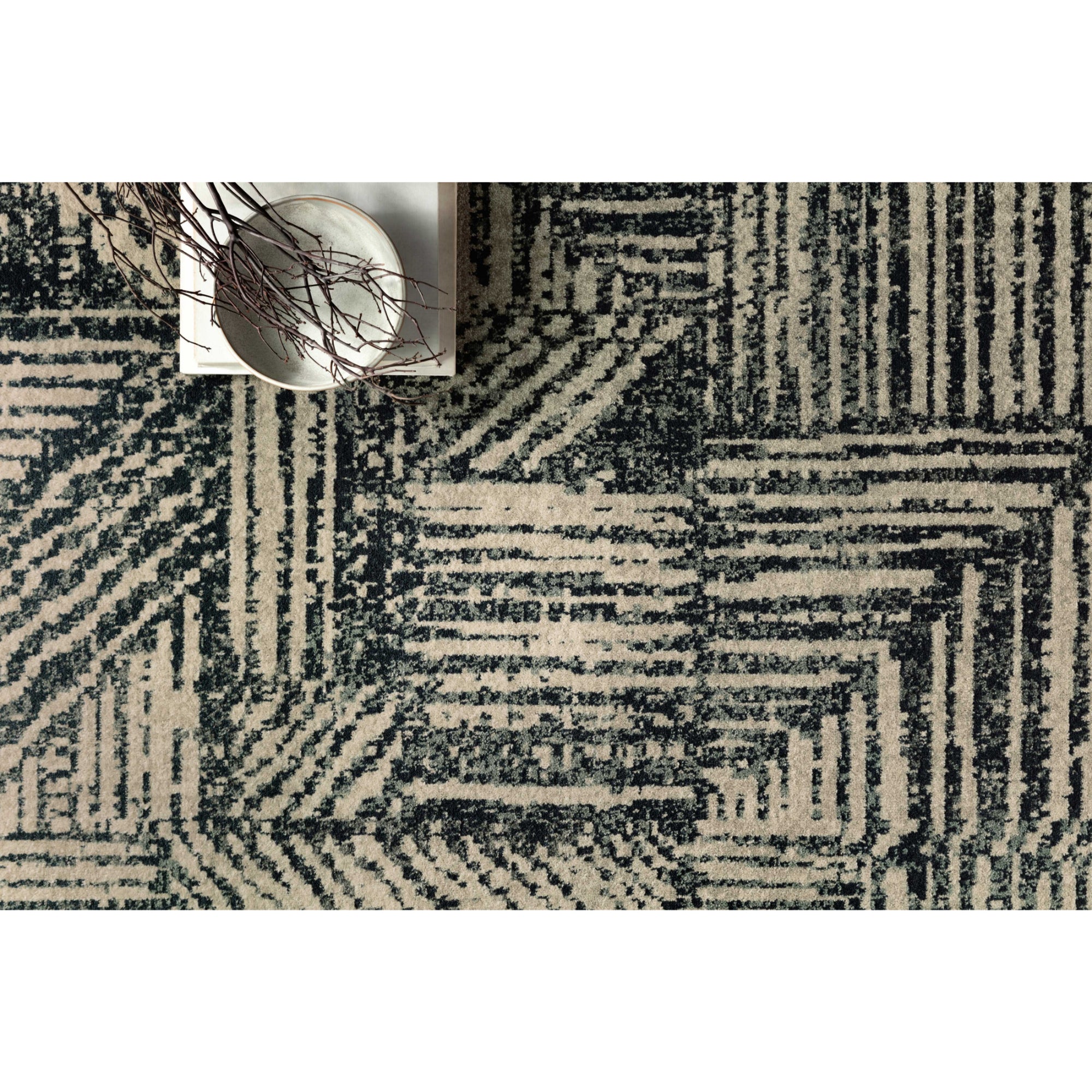Loloi Bowery Midnight/Taupe Rug