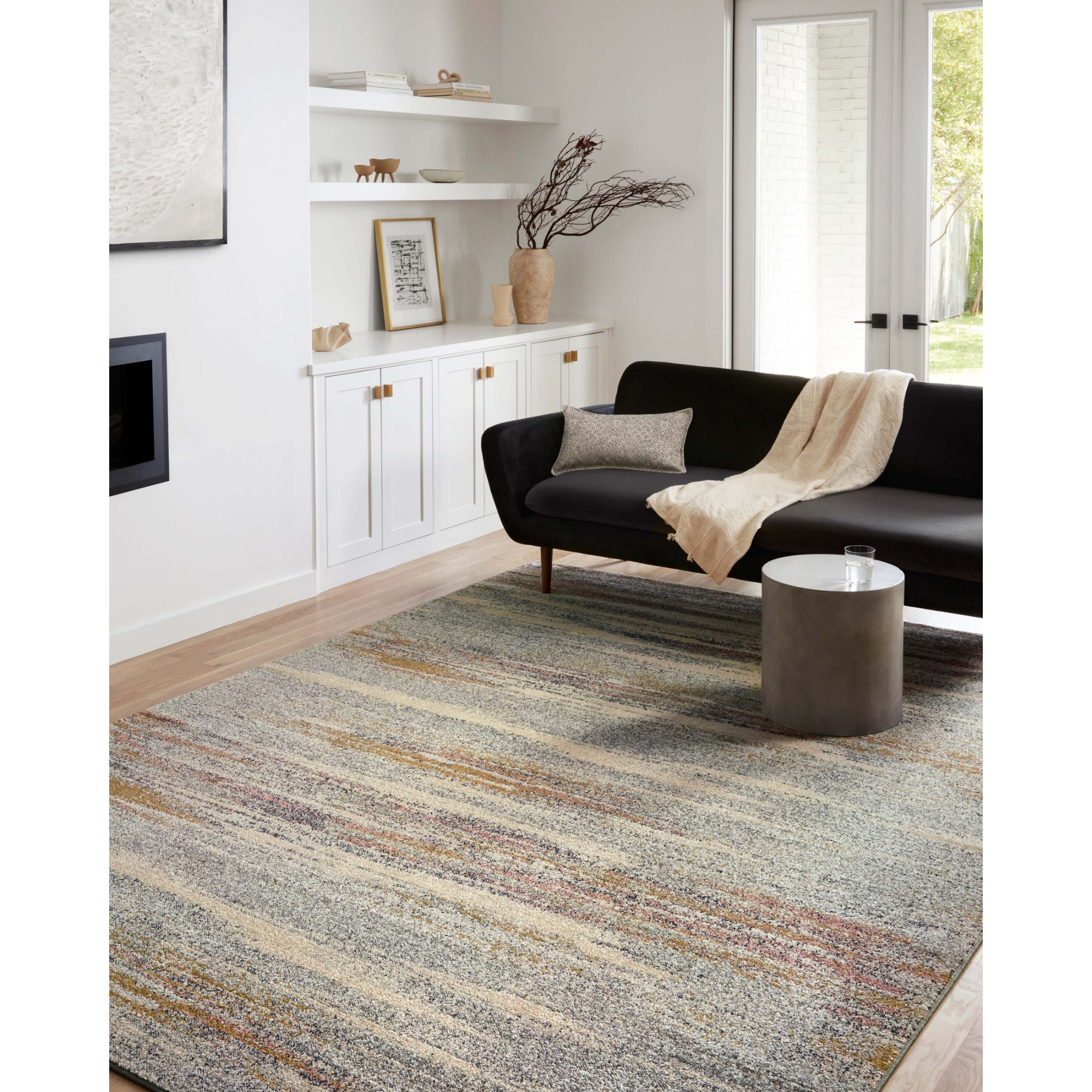 Loloi Bowery Pebble/Multi Rug
