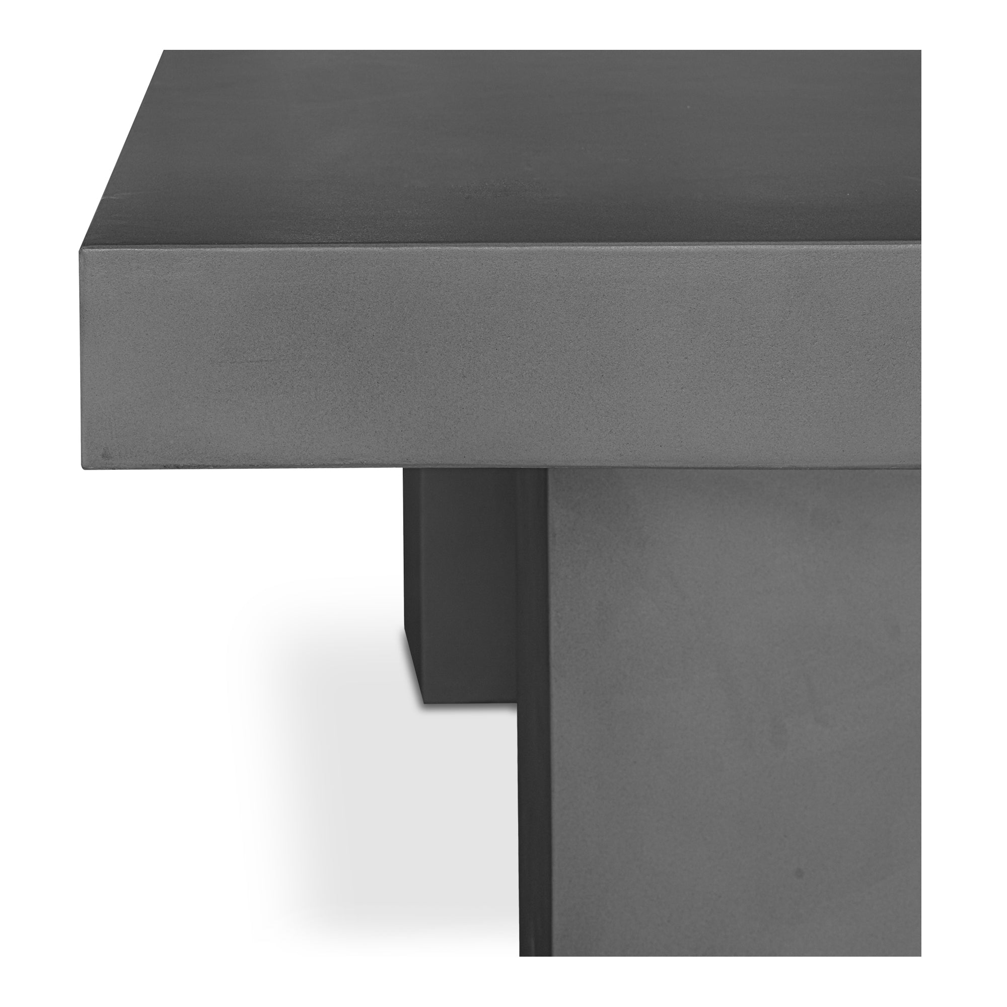 Antonius Outdoor Dining Table Dark Grey Table Moe's    Four Hands, Mid Century Modern Furniture, Old Bones Furniture Company, Old Bones Co, Modern Mid Century, Designer Furniture, Furniture Sale, Warehouse Furniture Sale, Antonius Outdoor Dining Table Dark Grey Sale, https://www.oldbonesco.com/