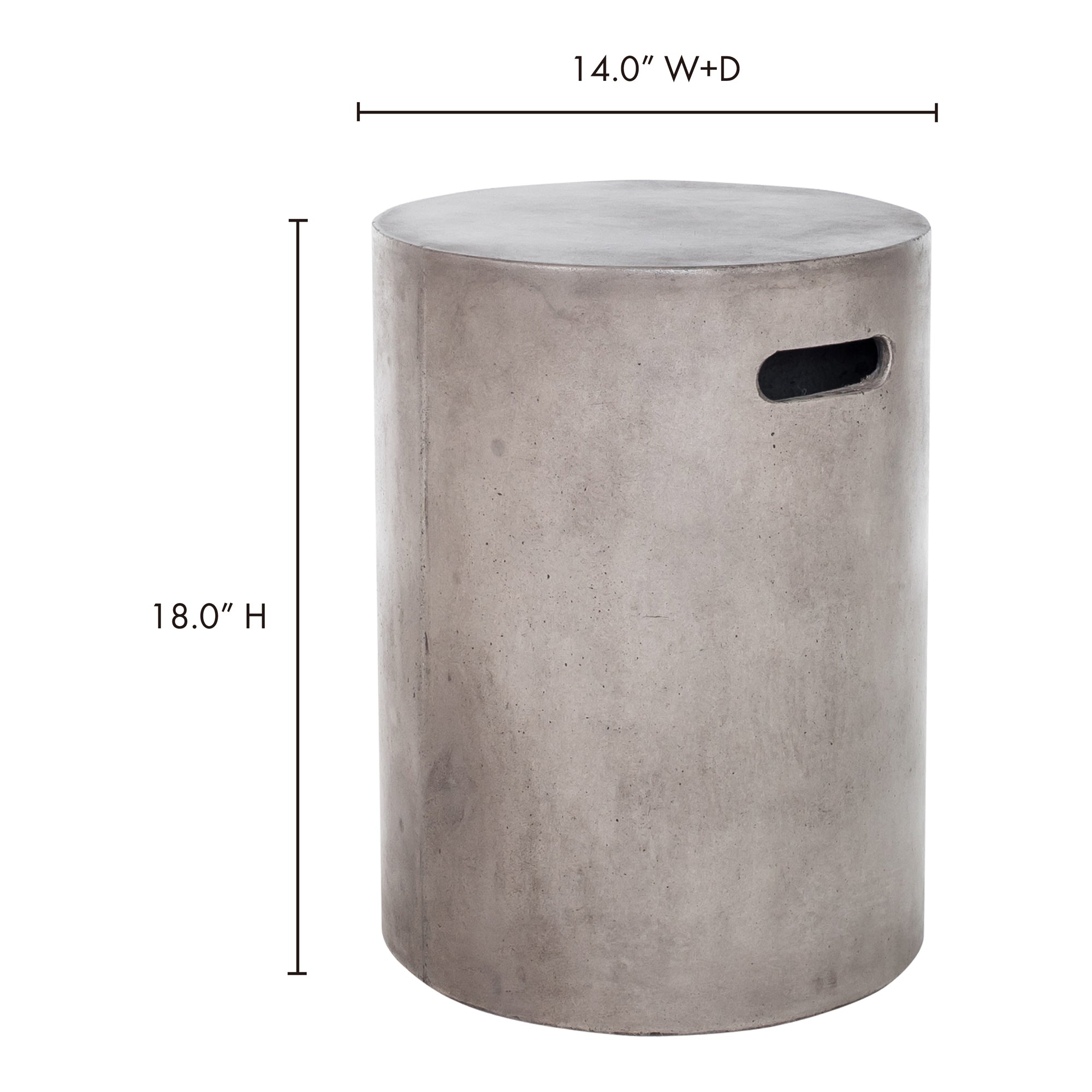 Cato Outdoor Stool Dark Grey Stools Moe's    Four Hands, Mid Century Modern Furniture, Old Bones Furniture Company, Old Bones Co, Modern Mid Century, Designer Furniture, Furniture Sale, Warehouse Furniture Sale, Cato Outdoor Stool Dark Grey Sale, https://www.oldbonesco.com/
