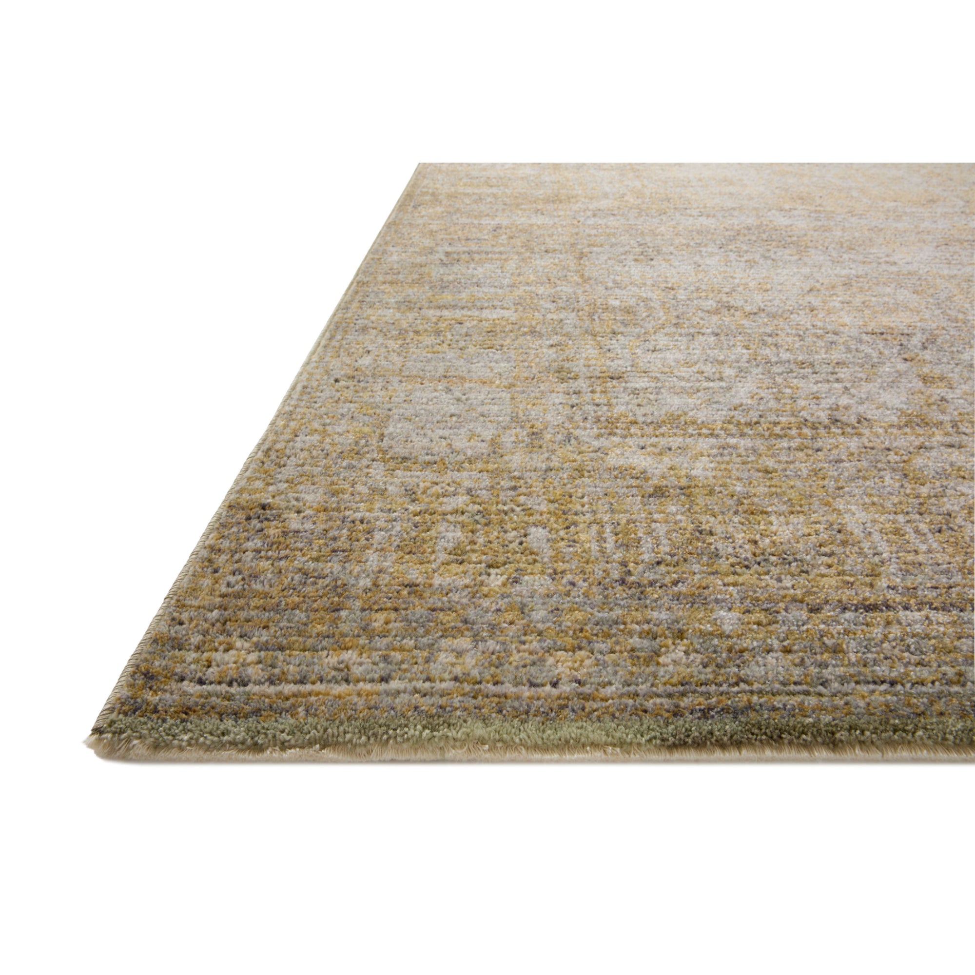 Jean Stoffer x Loloi Bradbury Dove/Gold Rug
